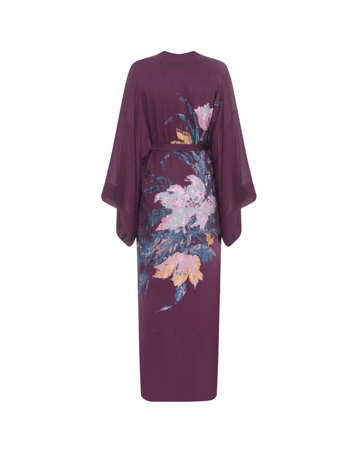 Fay Long Kimono Purple | Agent Provocateur