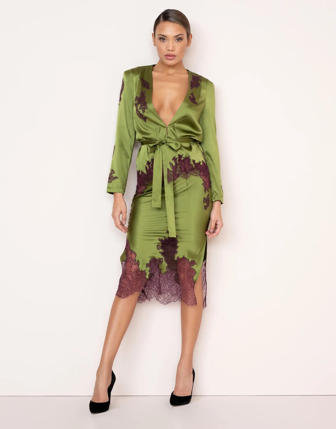 Christi Jacket Green | Agent Provocateur