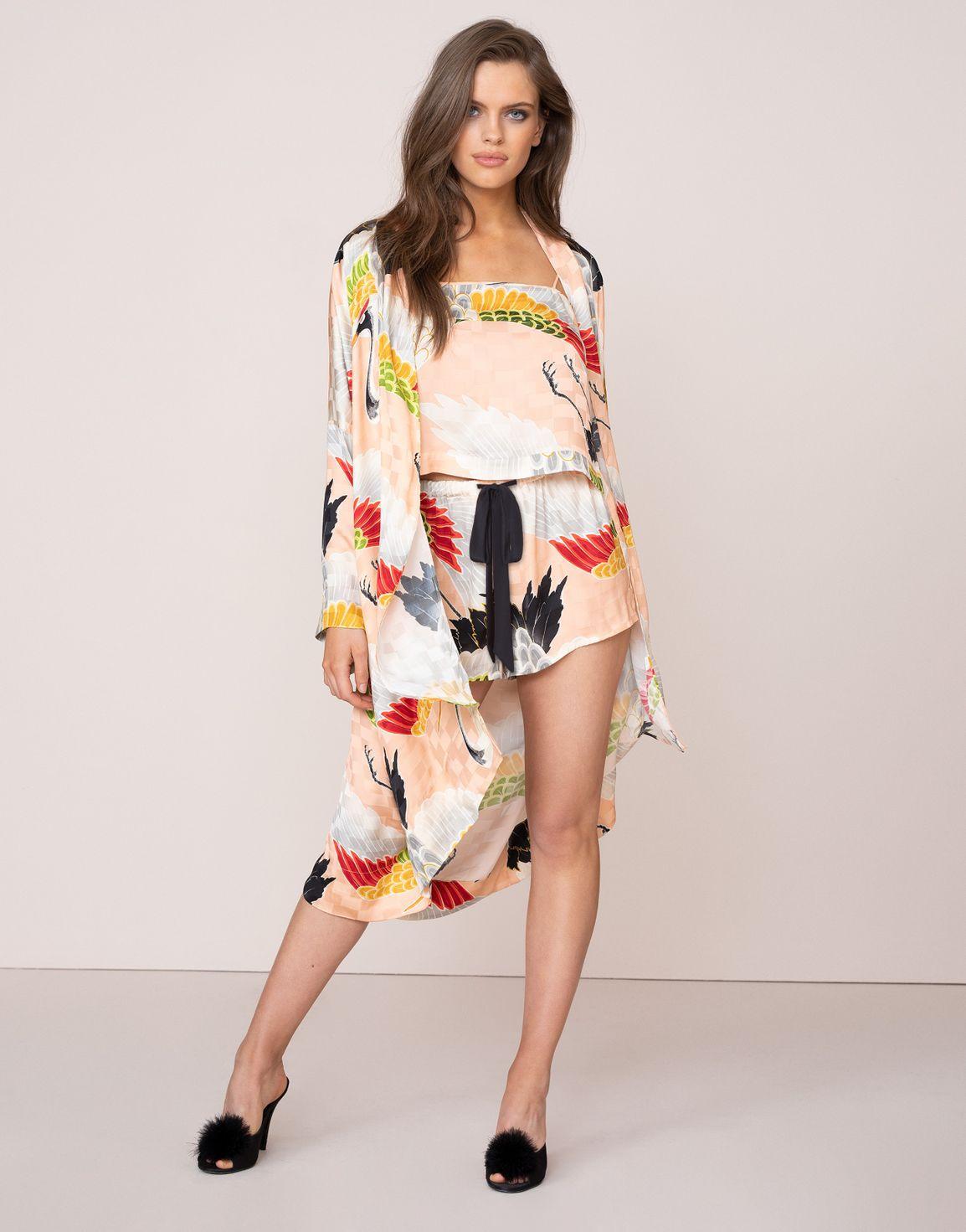 Yasuko Long Kimono Pink | Agent Provocateur