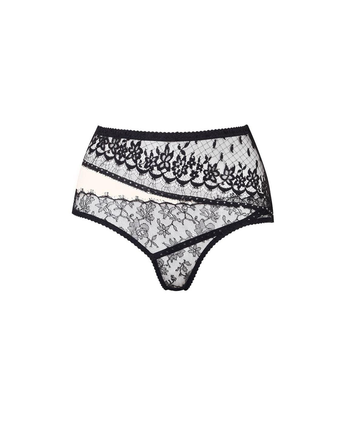 Kenzie High Waisted Brief Black | Agent Provocateur