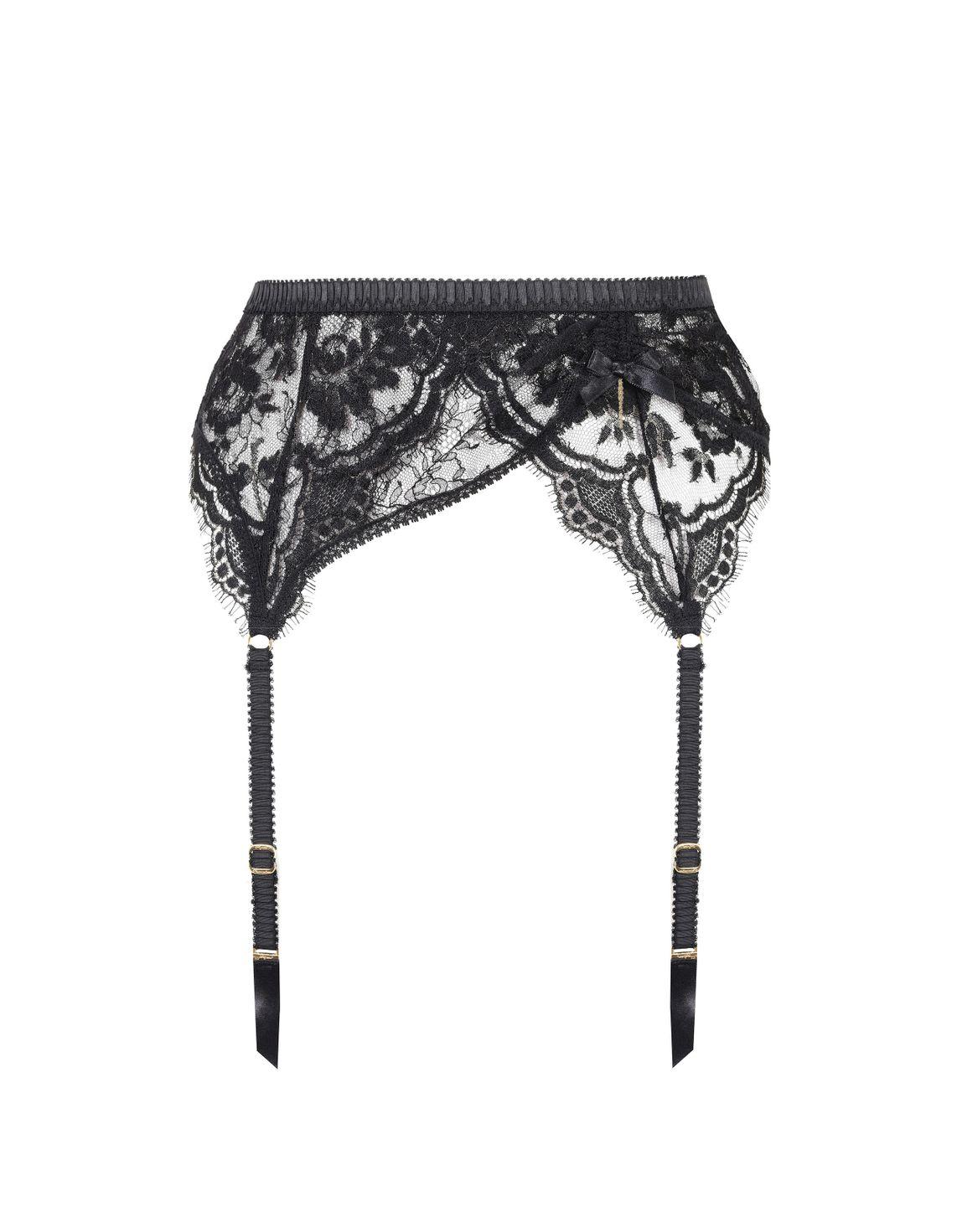 Celena Suspender Black | Agent Provocateur