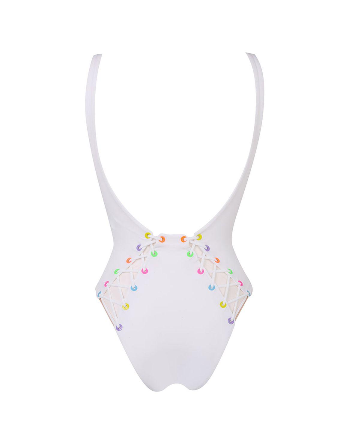 Marney Swimsuit White | Agent Provocateur