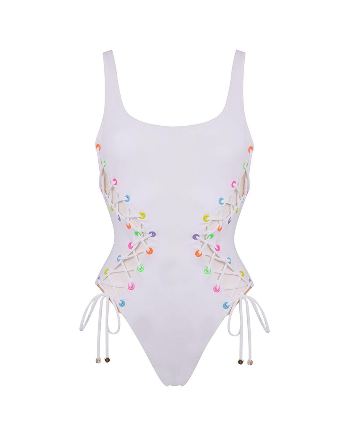 Marney Swimsuit White | Agent Provocateur