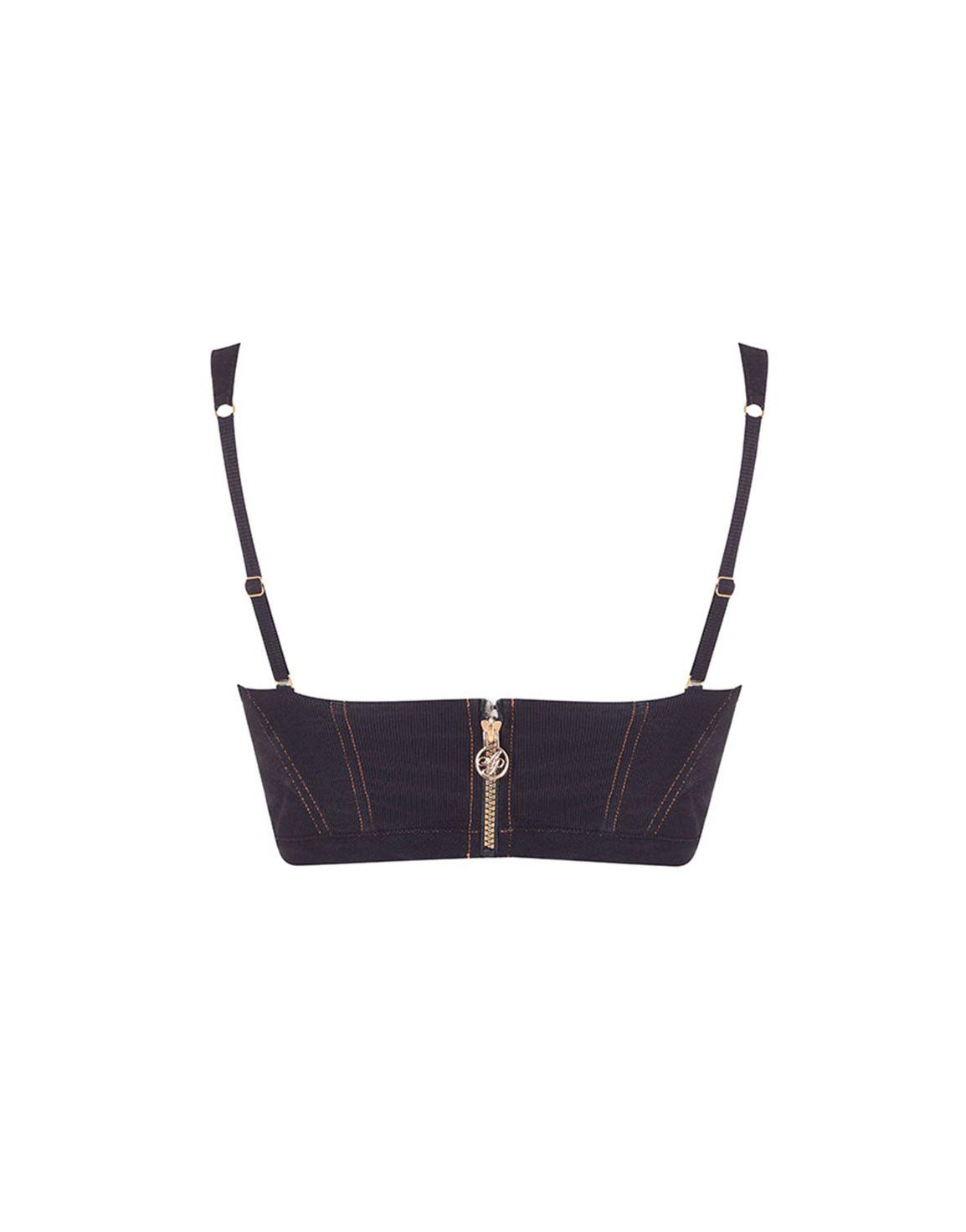 Safiya Bikini Top Black | Agent Provocateur