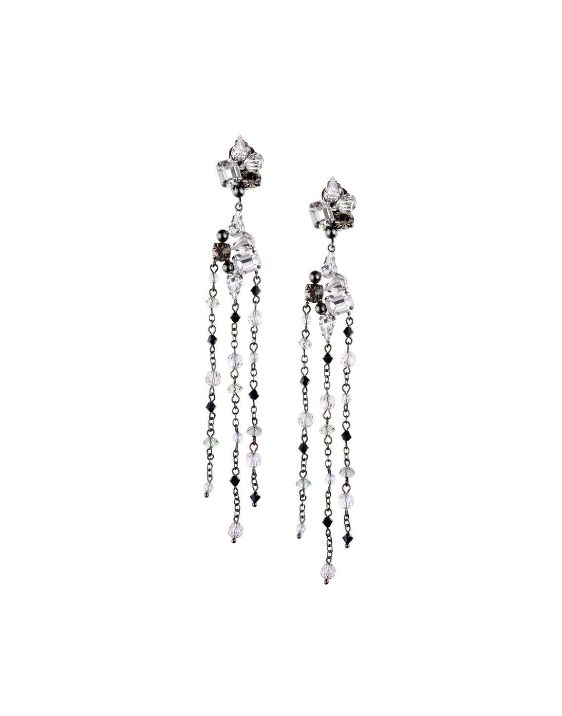 Manuka Earrings Black | Agent Provocateur