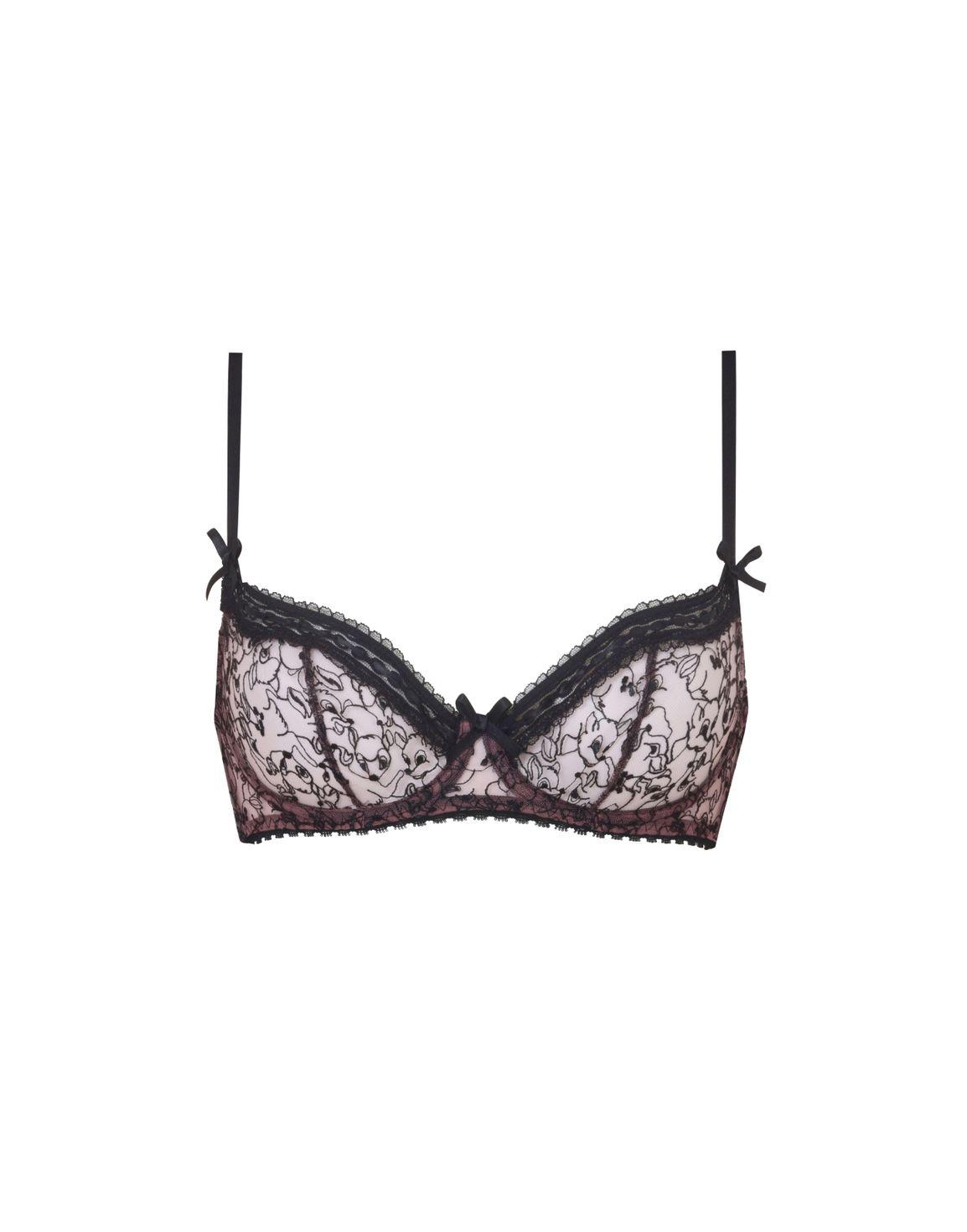 Ayda Plunge Underwired Bra Black | Agent Provocateur