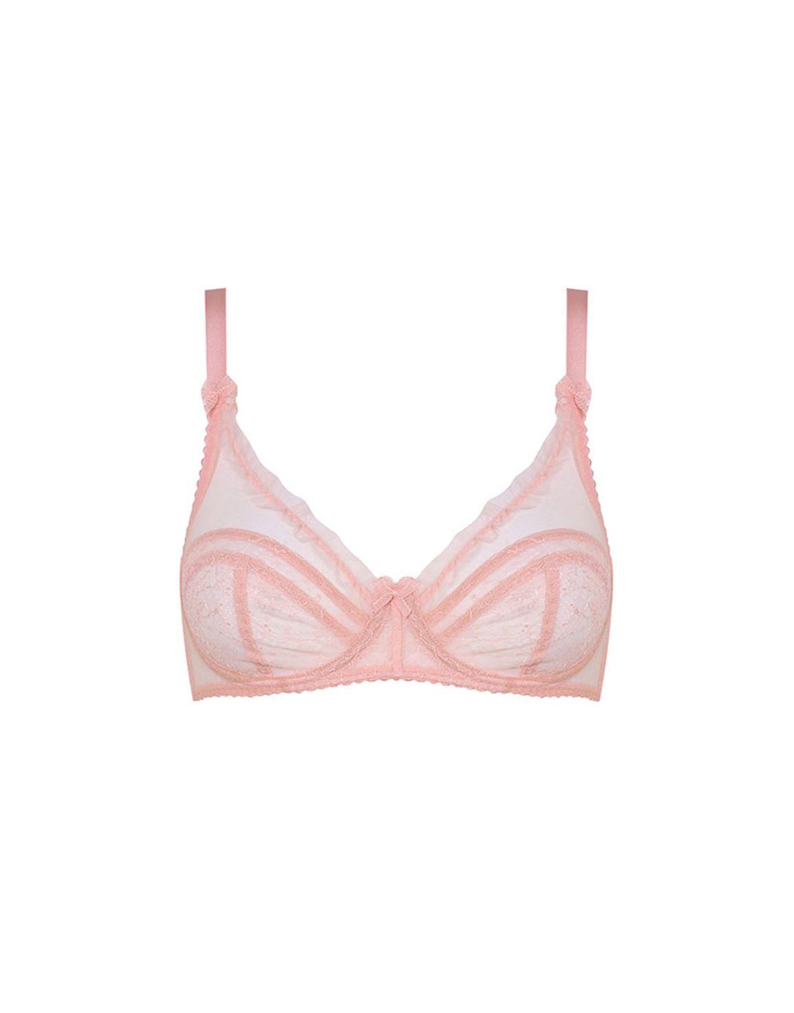 Olive Full Cup Underwired Bra Peach | Agent Provocateur
