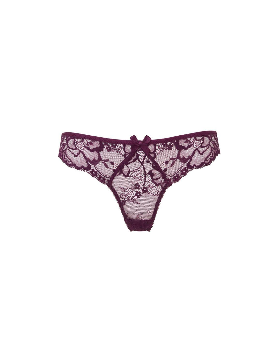 Carmella Brazilian Brief Purple | Agent Provocateur