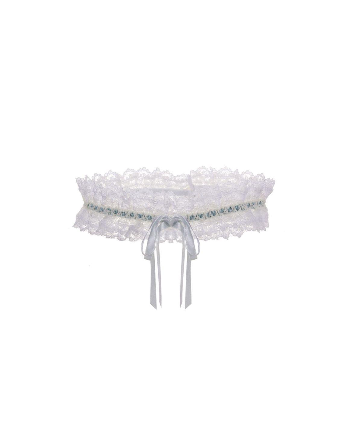 Edenia Garter White | Agent Provocateur