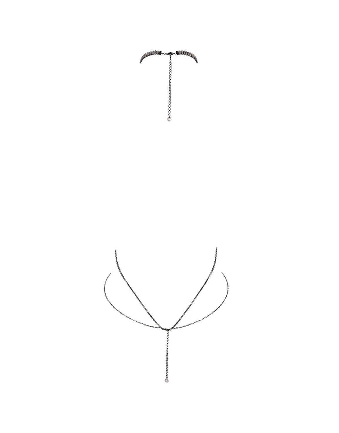 Sarrona Bodychain Gunmetal | Agent Provocateur