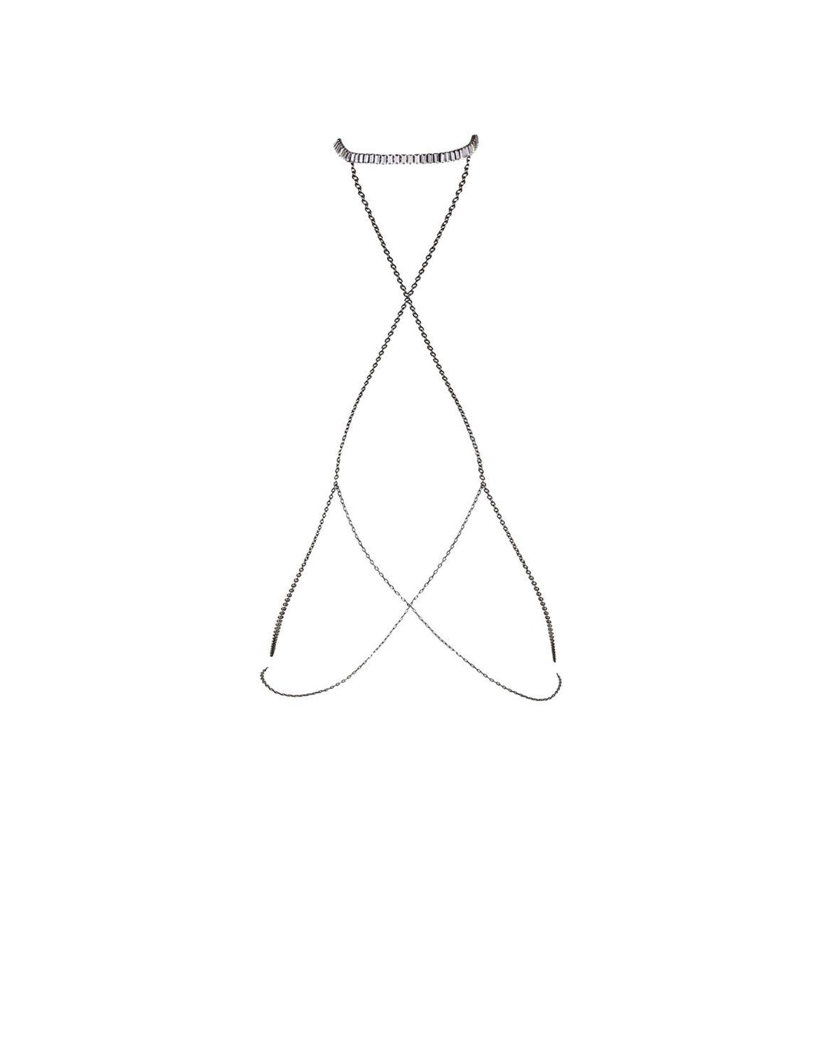 Sarrona Bodychain Gunmetal | Agent Provocateur