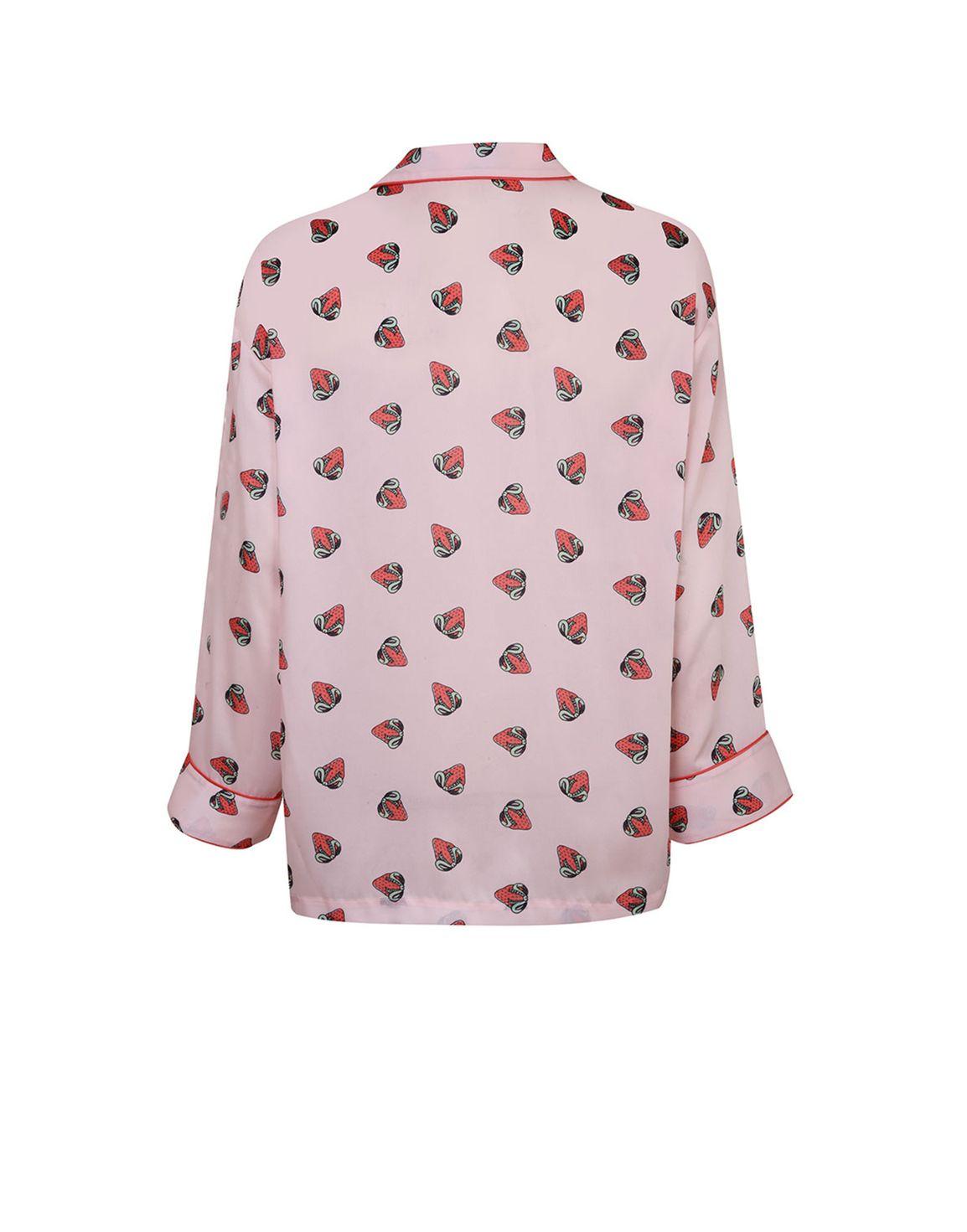 Fraise Pyjama Top Pink | Agent Provocateur