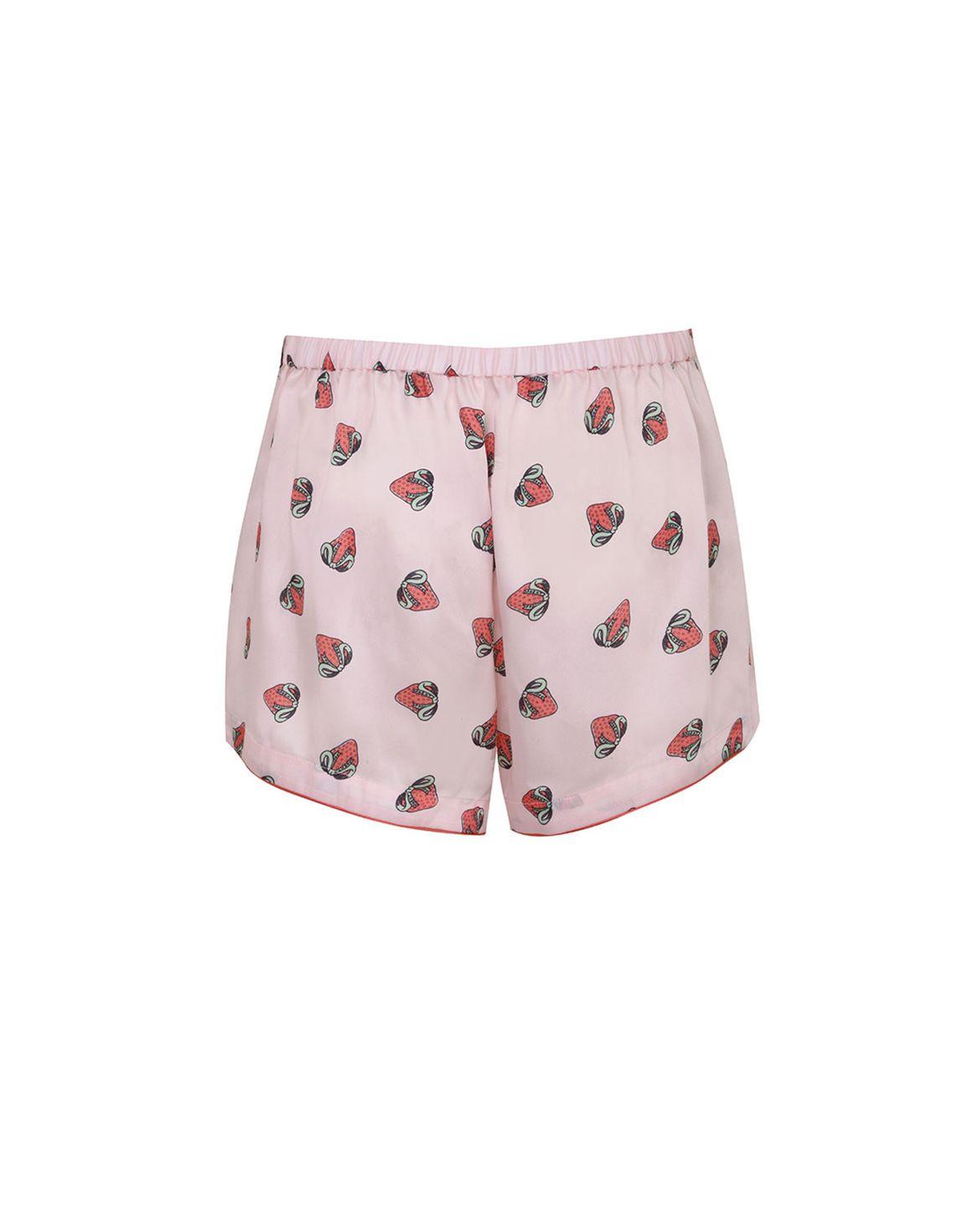 Fraise Pyjama Shorts Pink | Agent Provocateur