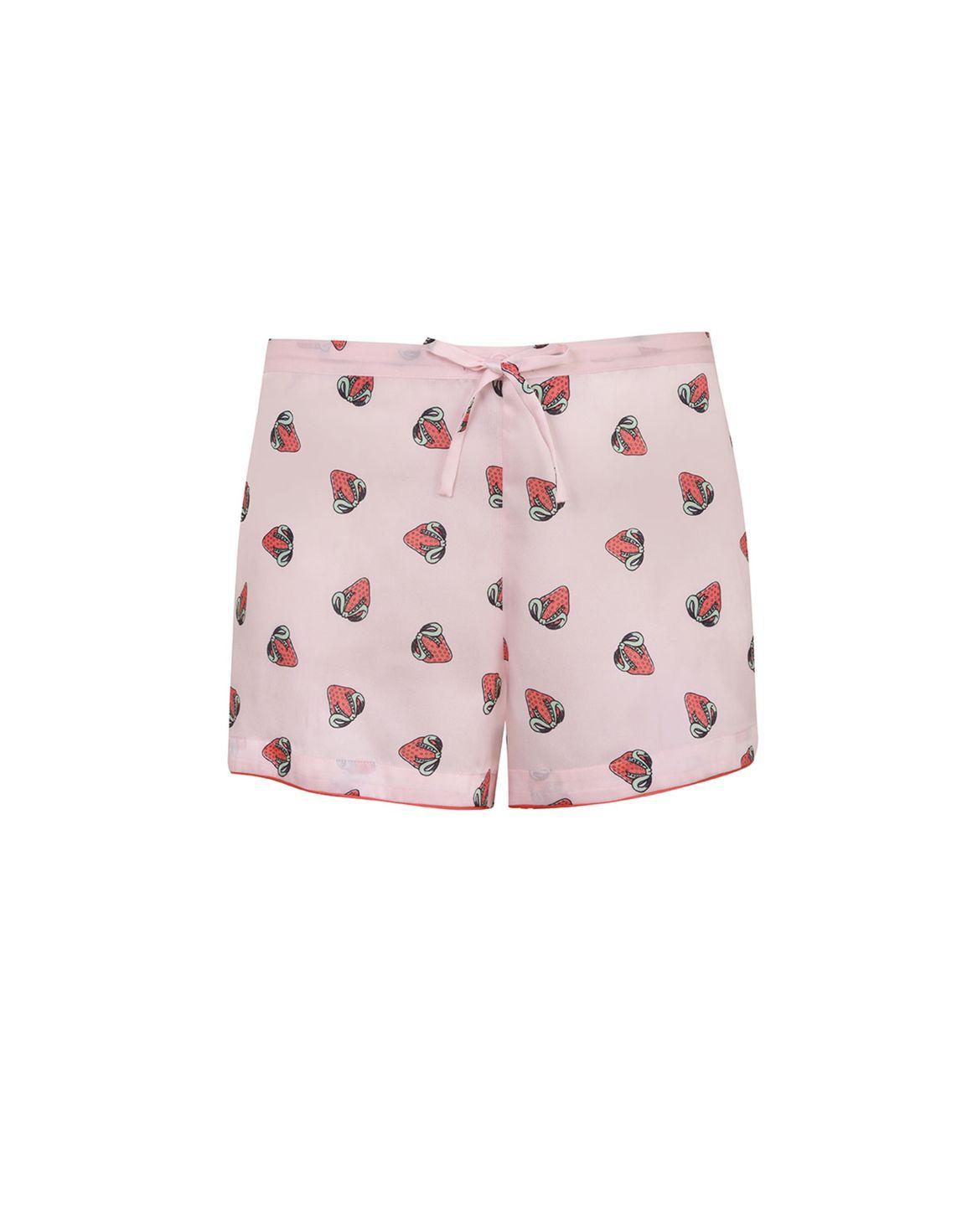 Fraise Pyjama Shorts Pink | Agent Provocateur