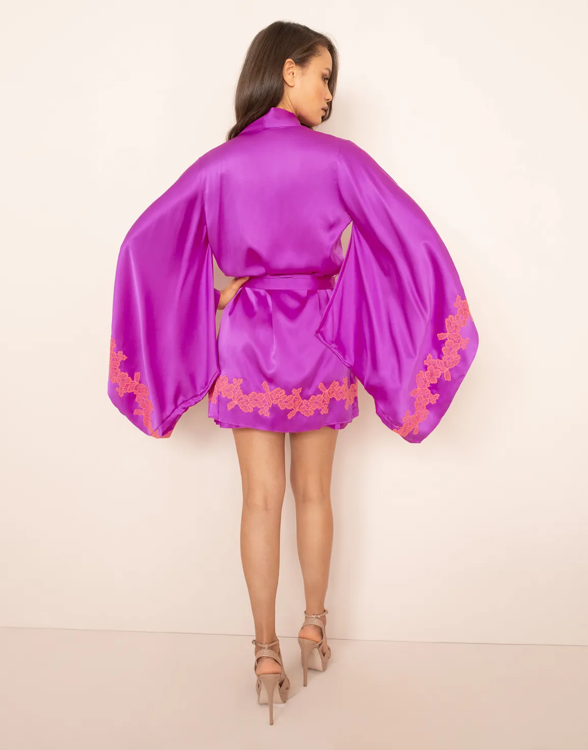 Cailine Kimono Purple | Agent Provocateur