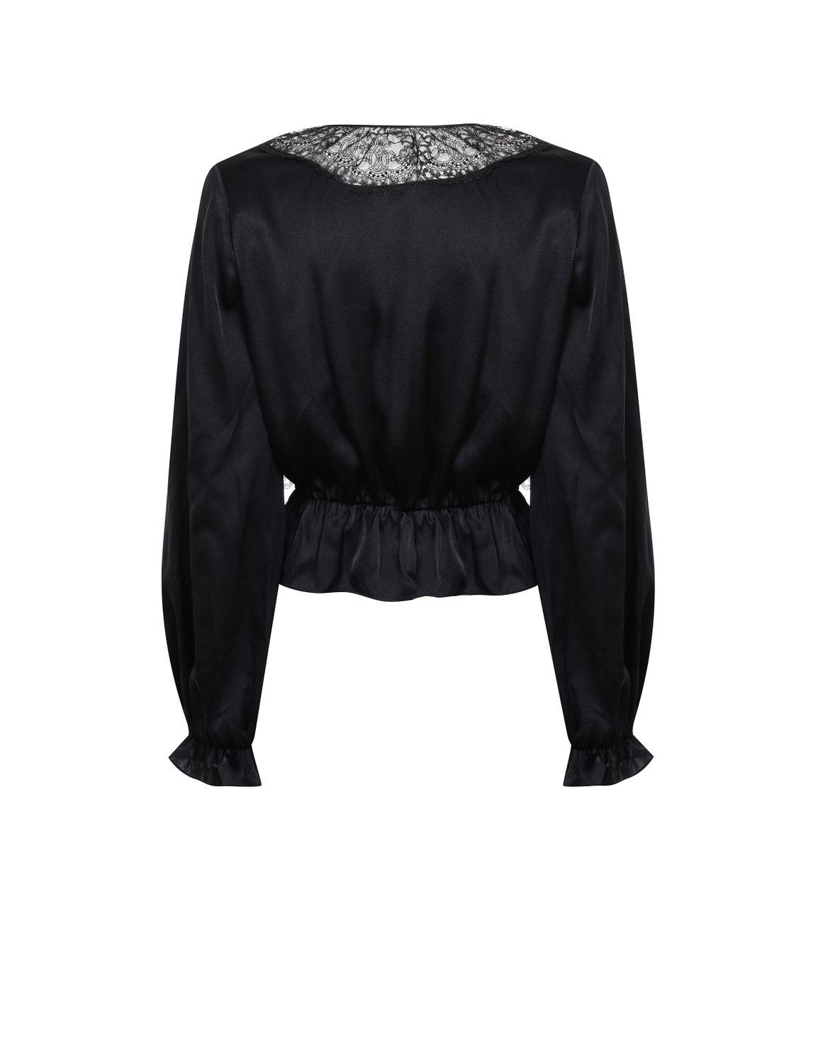 Annamae Pyjama Jacket Black | Agent Provocateur