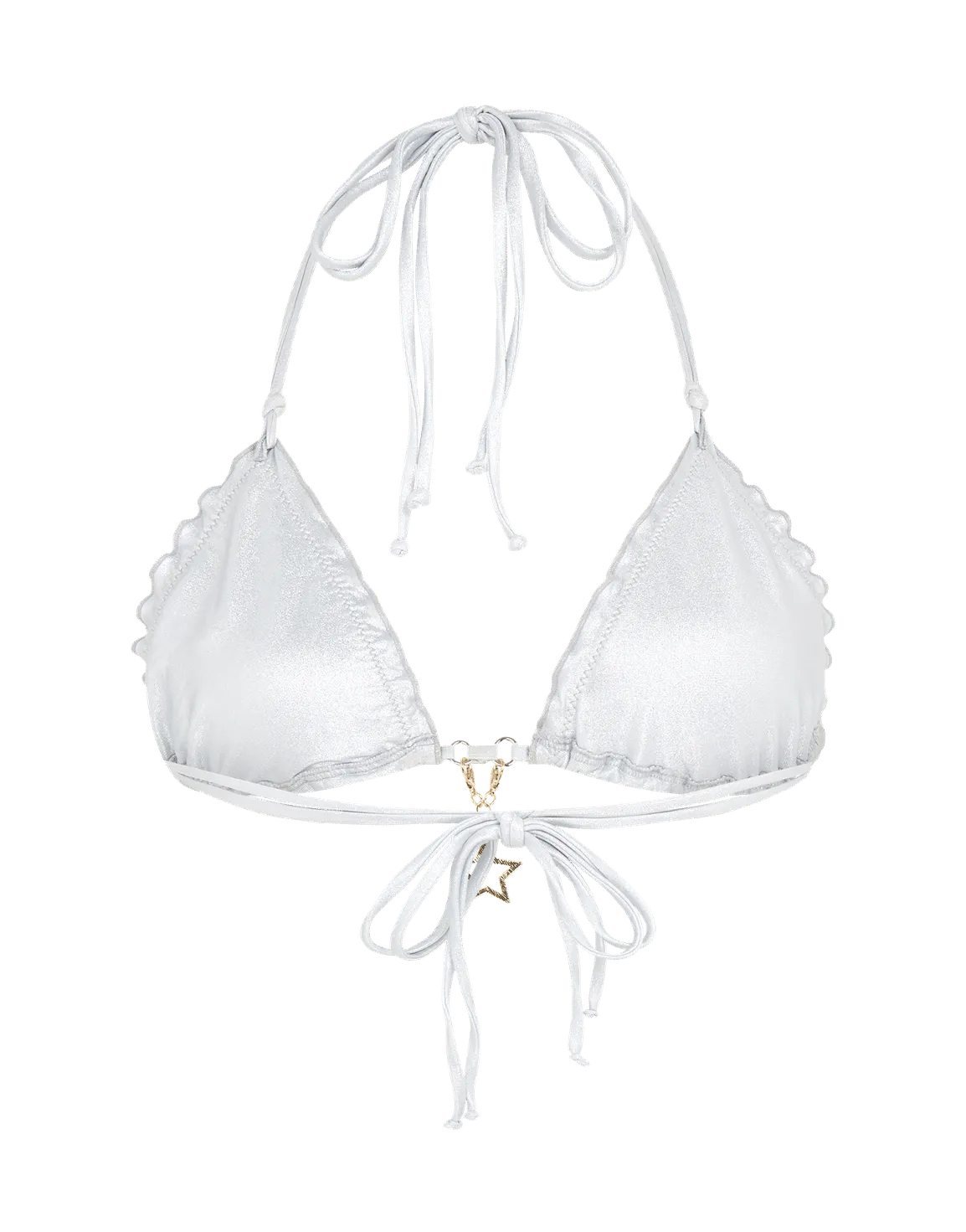 Berry Bikini Top Silver | Agent Provocateur