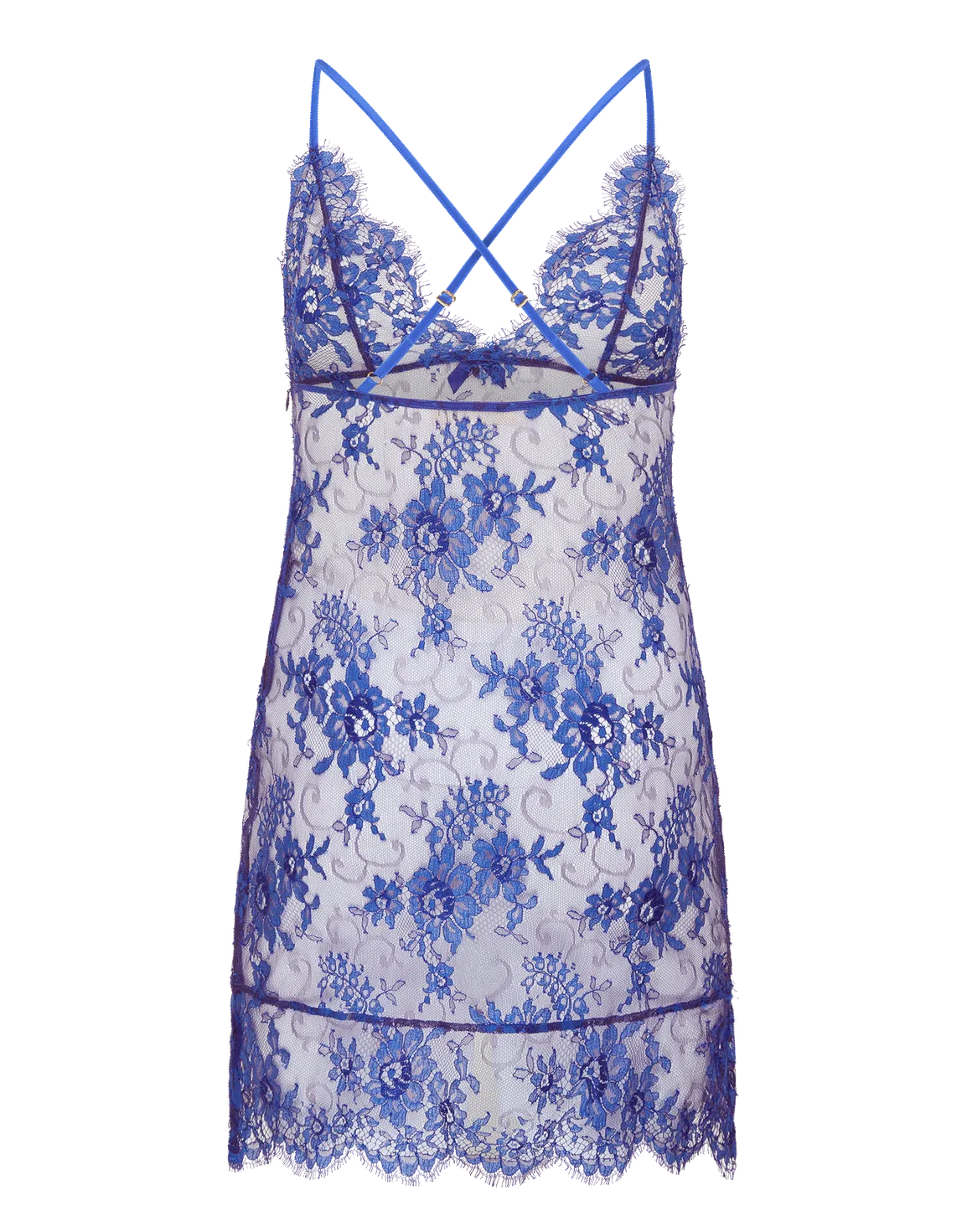 Carline Short Slip Cobalt | Agent Provocateur