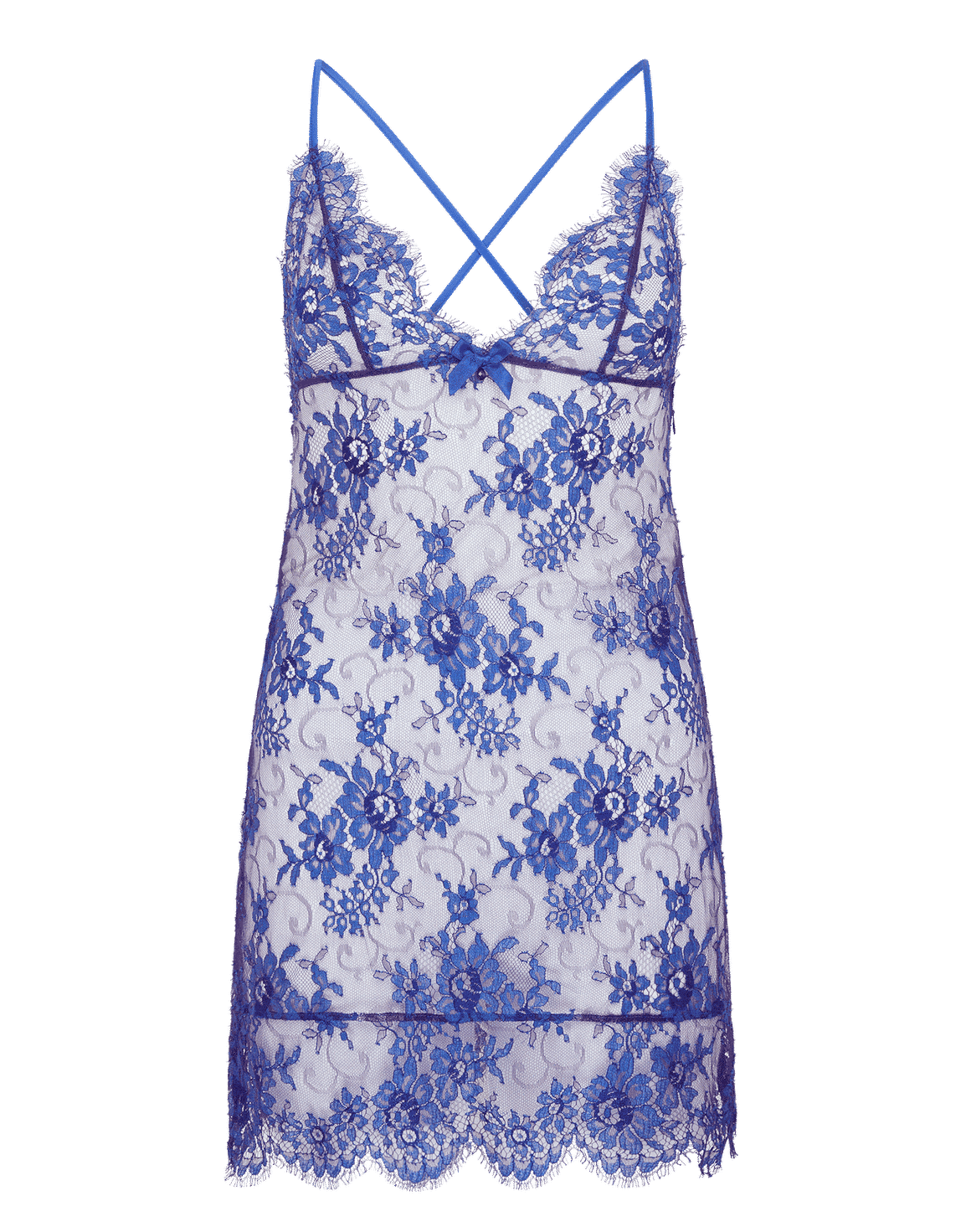 Carline Short Slip Cobalt | Agent Provocateur