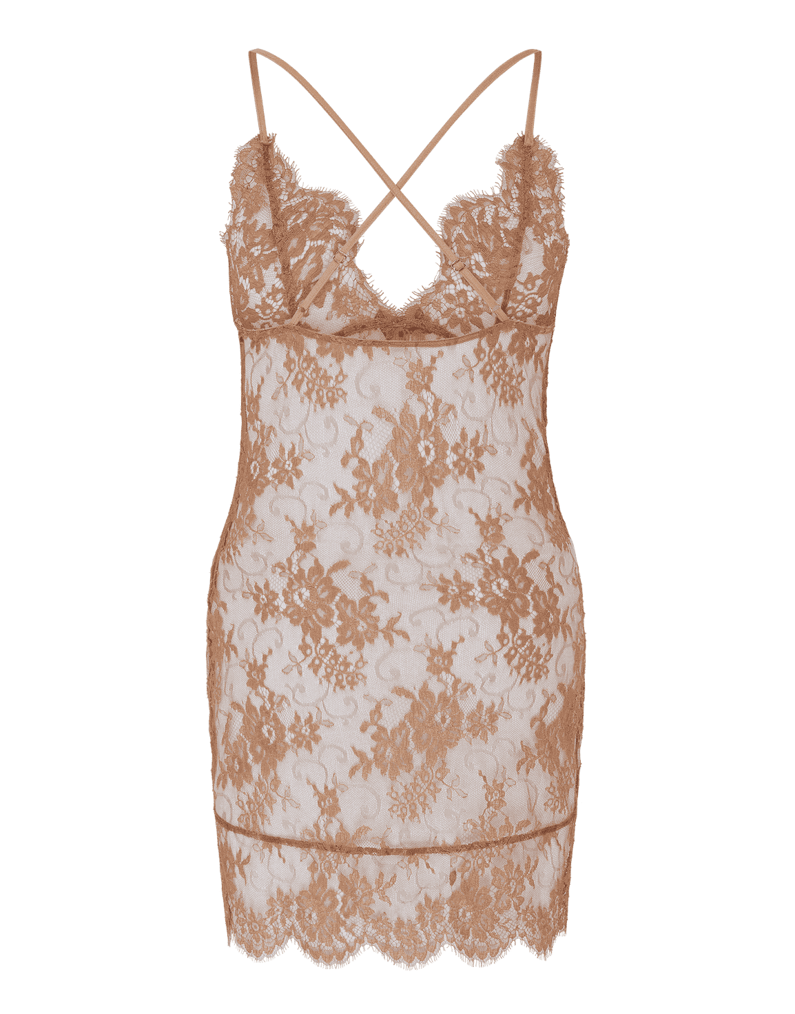 Carline Short Slip Gold | Agent Provocateur