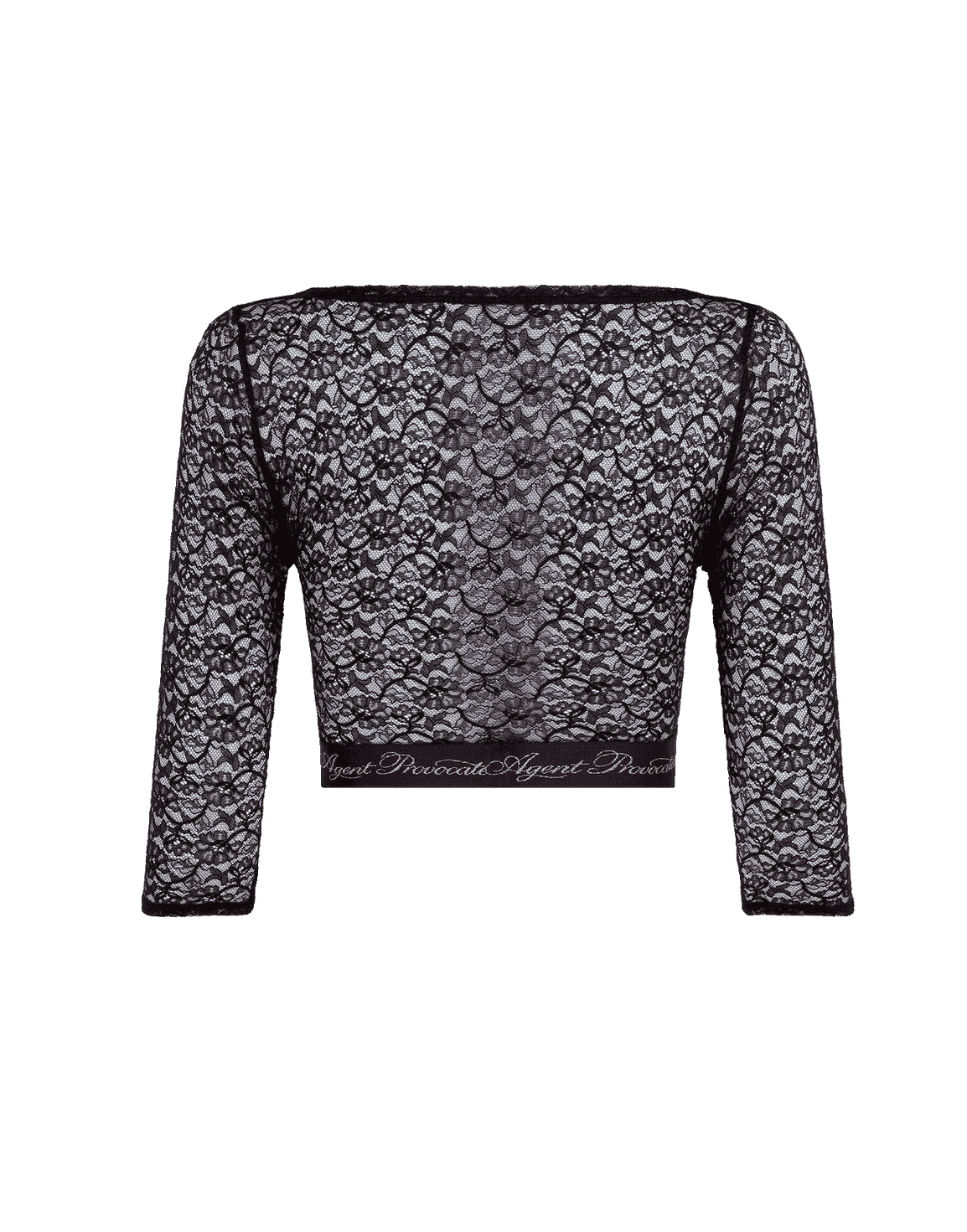 Cher Crop Top Black | Agent Provocateur