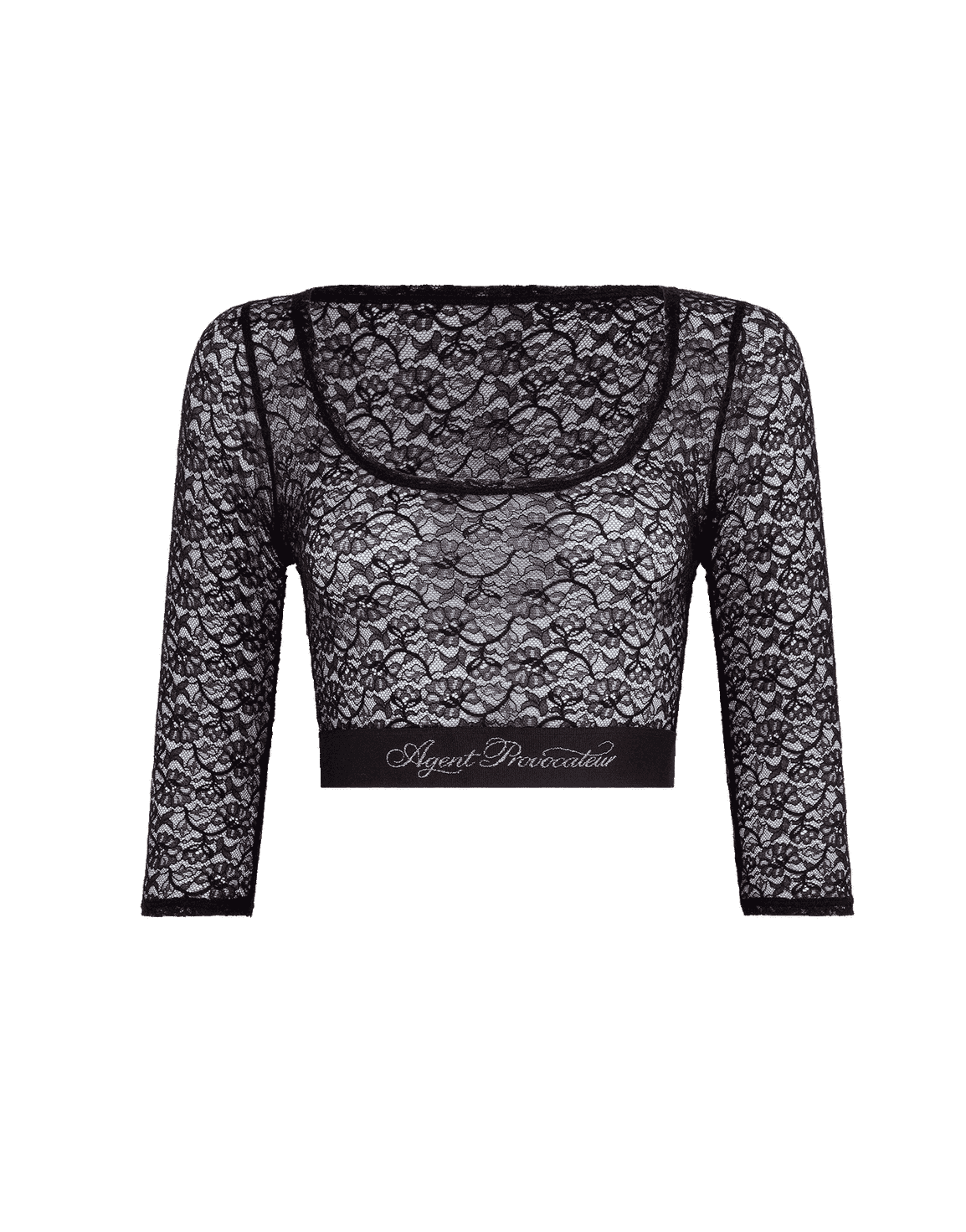 Cher Crop Top Black | Agent Provocateur