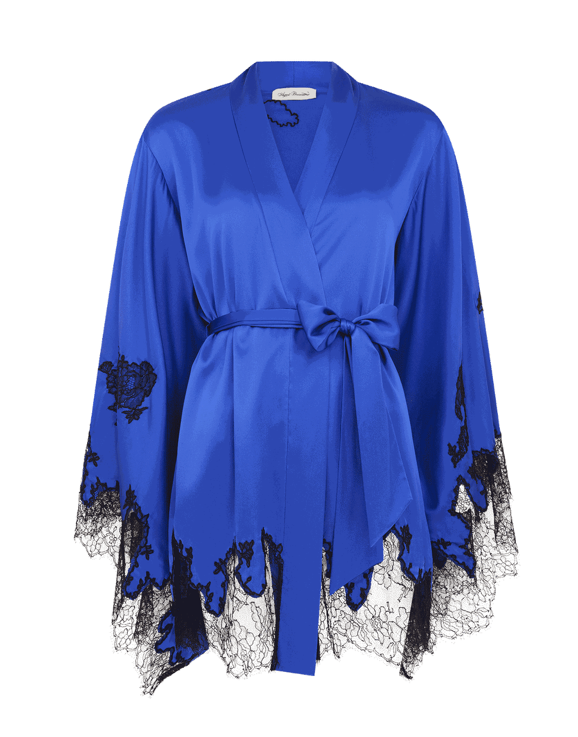 Christi Short Kimono Blue | Agent Provocateur
