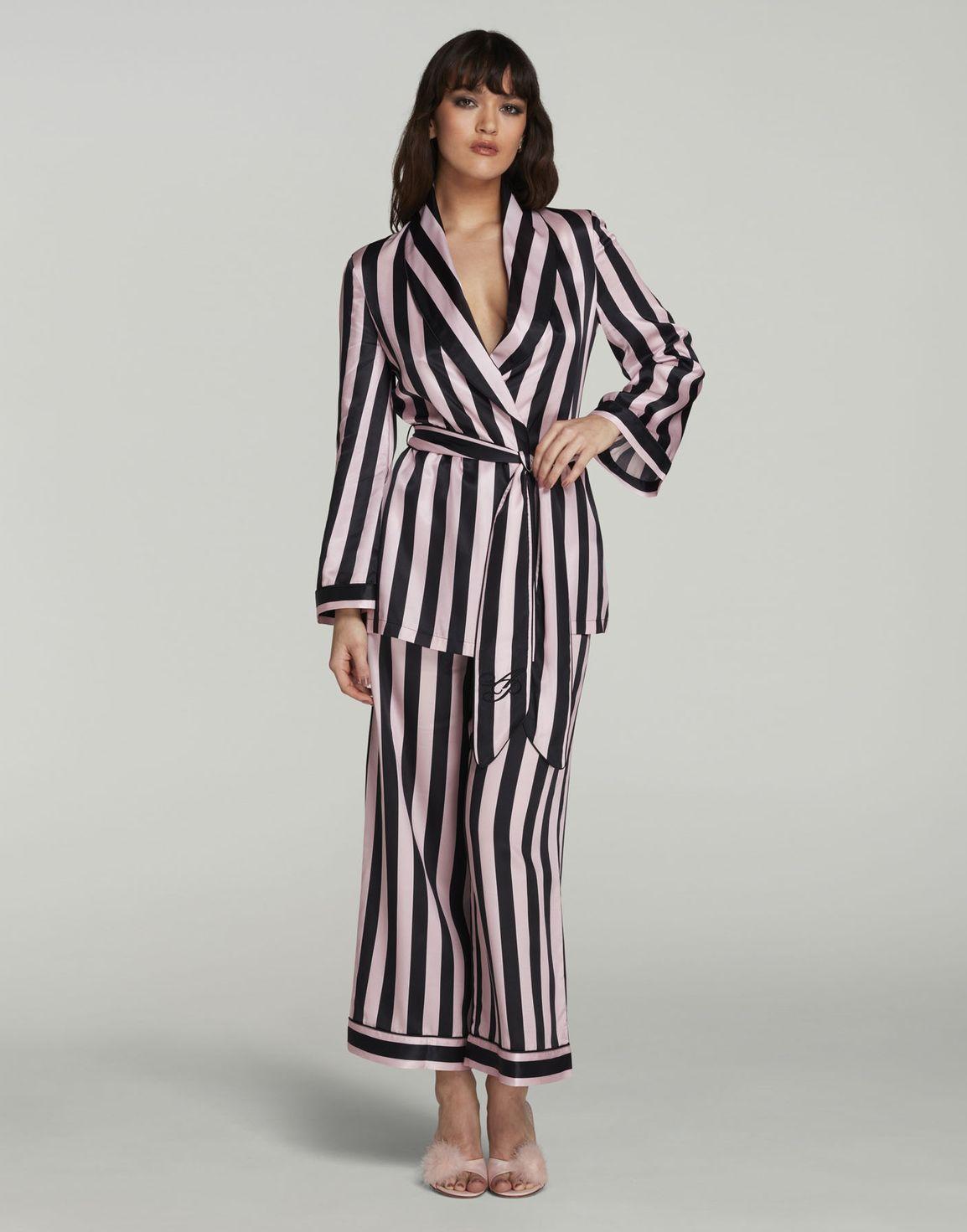 Classic Pyjama Top Stripe/Pink | Agent Provocateur