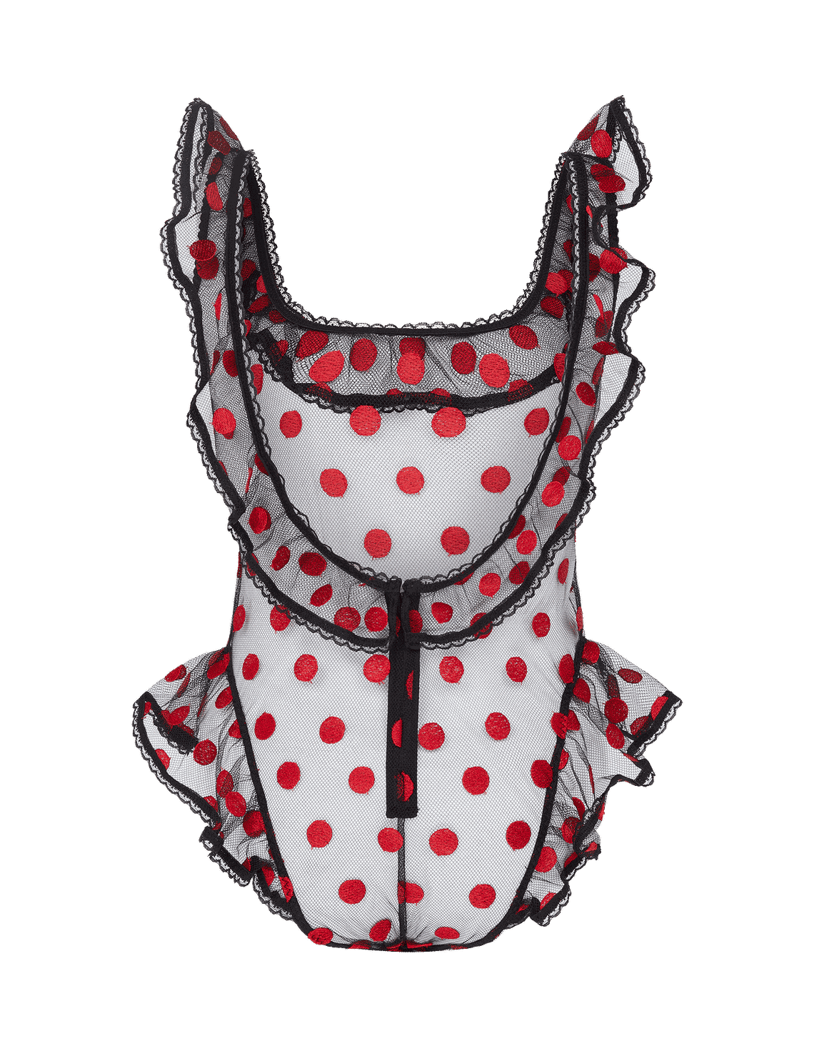 Gabby Body Black/Red | Agent Provocateur