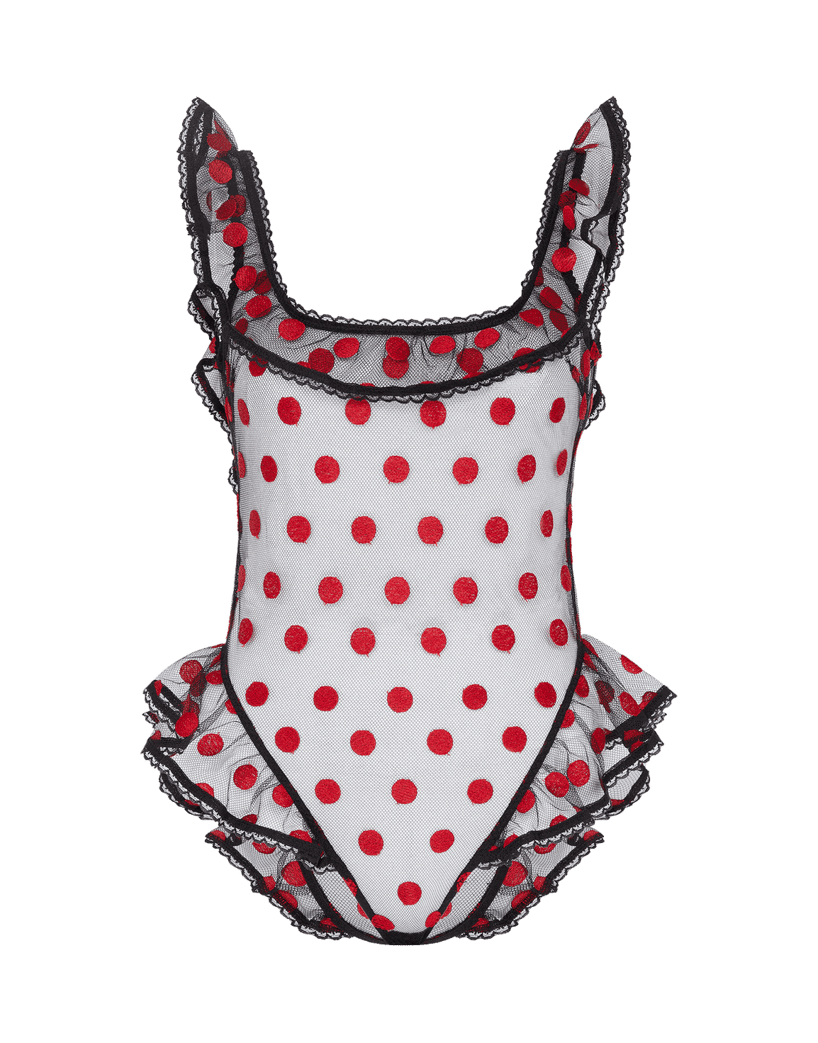 Gabby Body Black/Red | Agent Provocateur