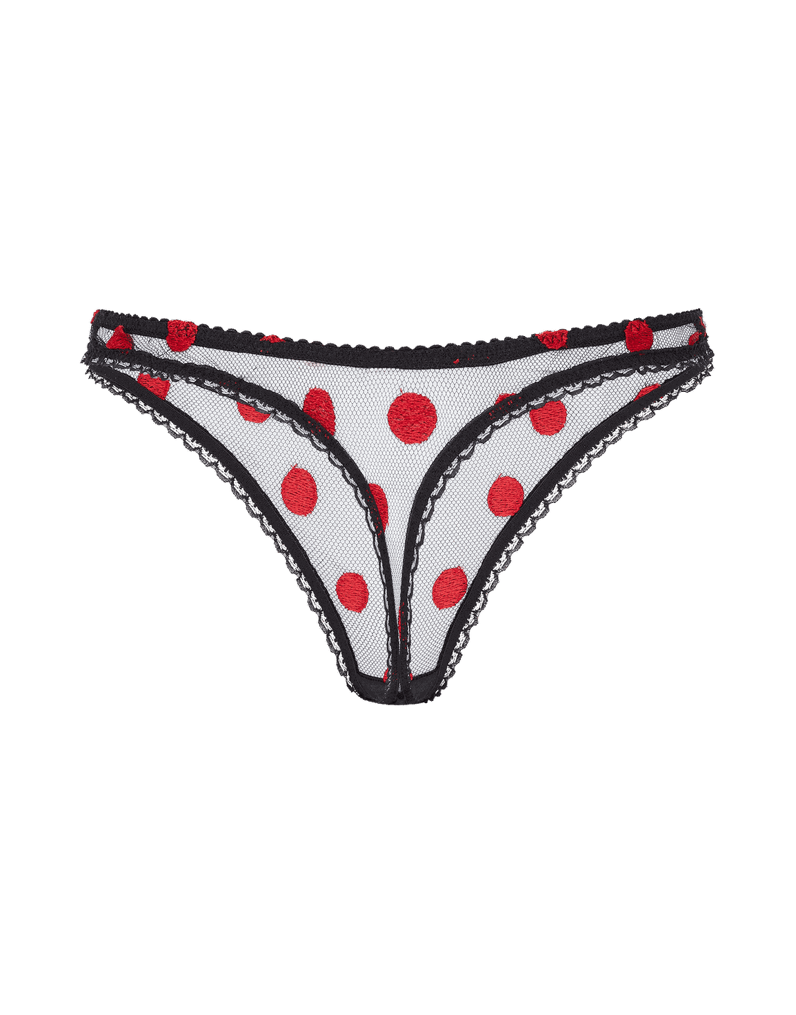Gabby Thong Black/Red | Agent Provocateur