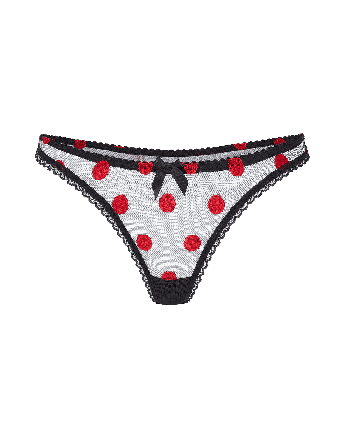 Gabby Thong Black/Red | Agent Provocateur