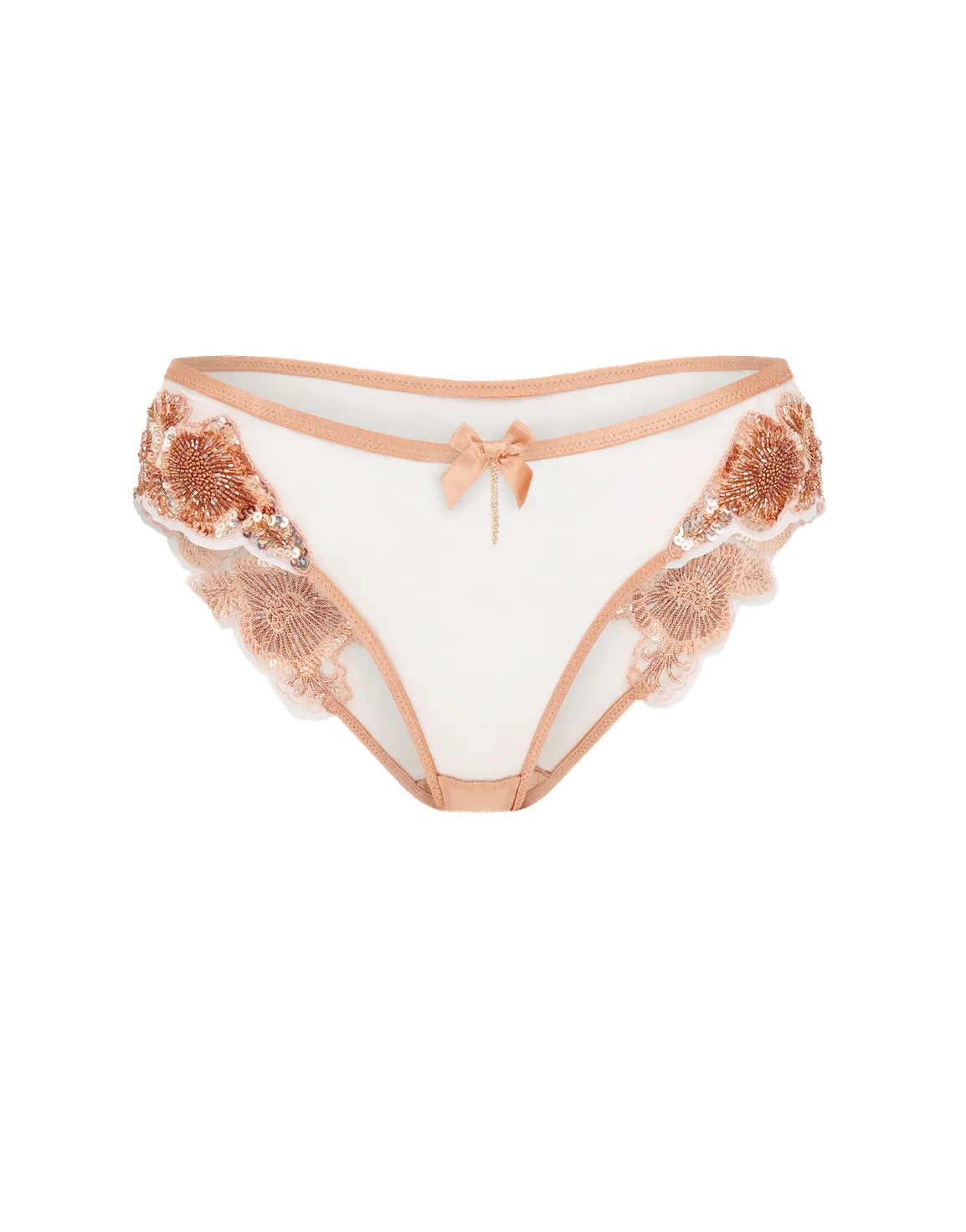 Giana Full Brief Gold/Gold | Agent Provocateur