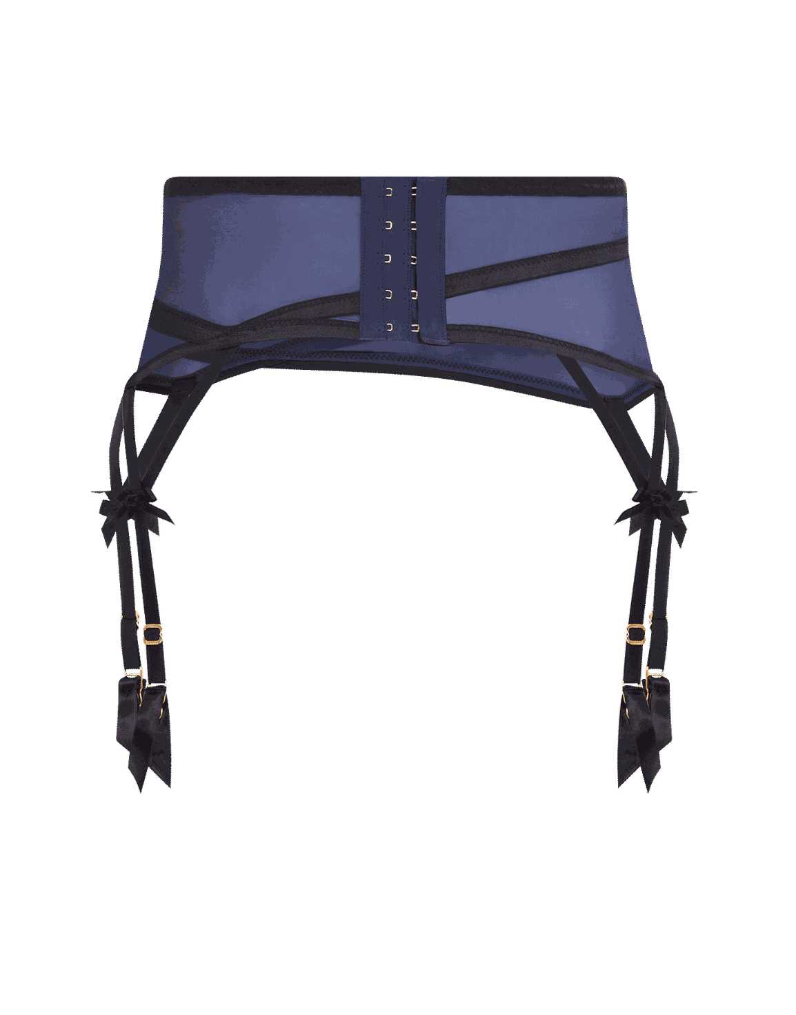 Joan Suspender Navy/Black | Agent Provocateur