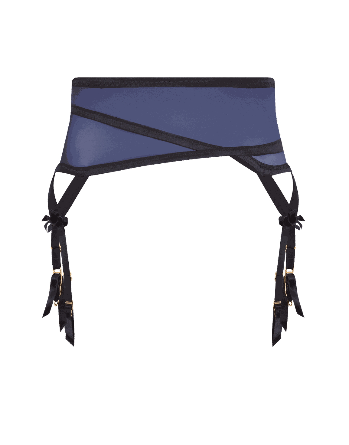 Joan Suspender Navy/Black | Agent Provocateur