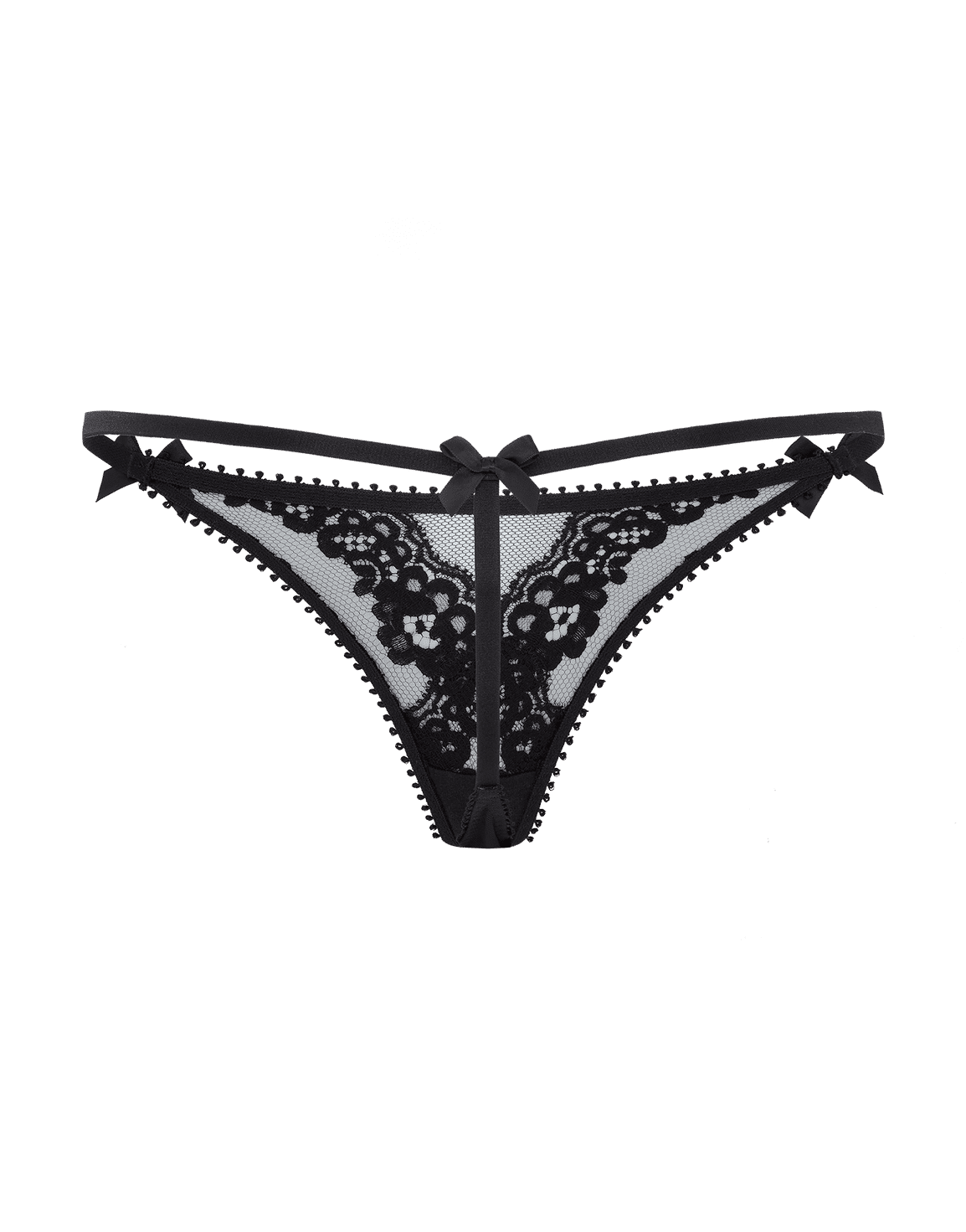 Lacy Thong Black | Agent Provocateur