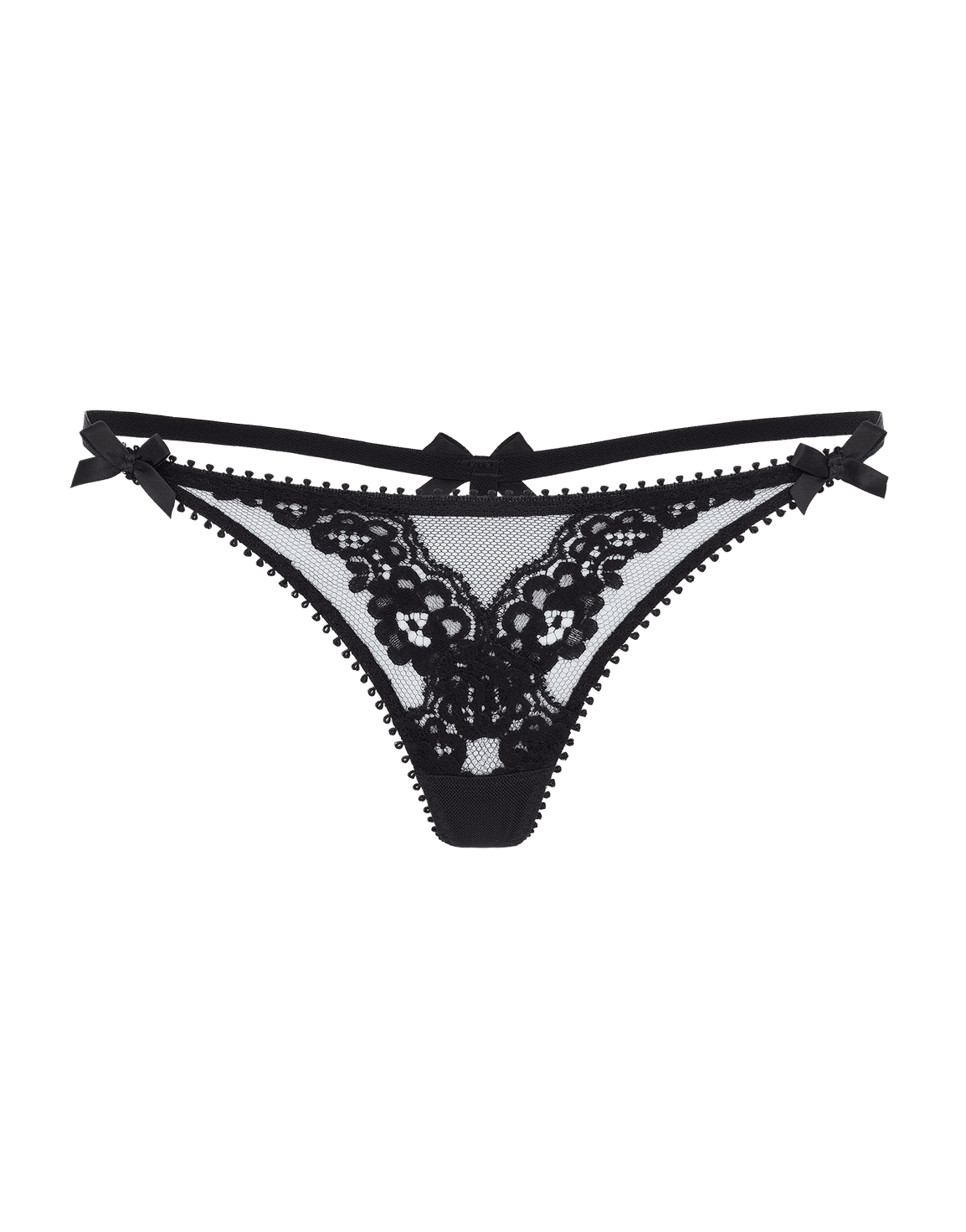 Lacy Thong Black | Agent Provocateur