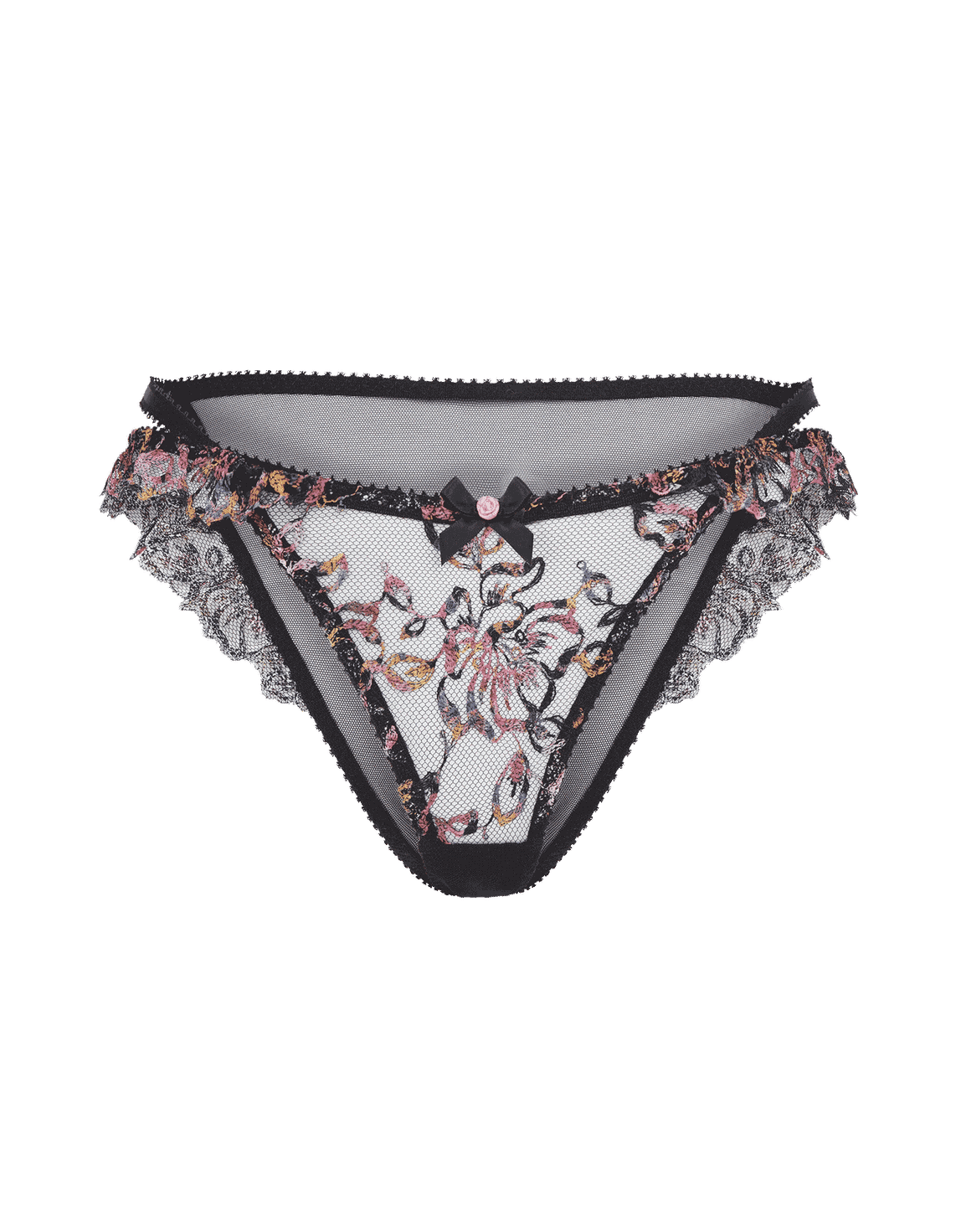 Leisha Full Brief Black Multicolour | Agent Provocateur