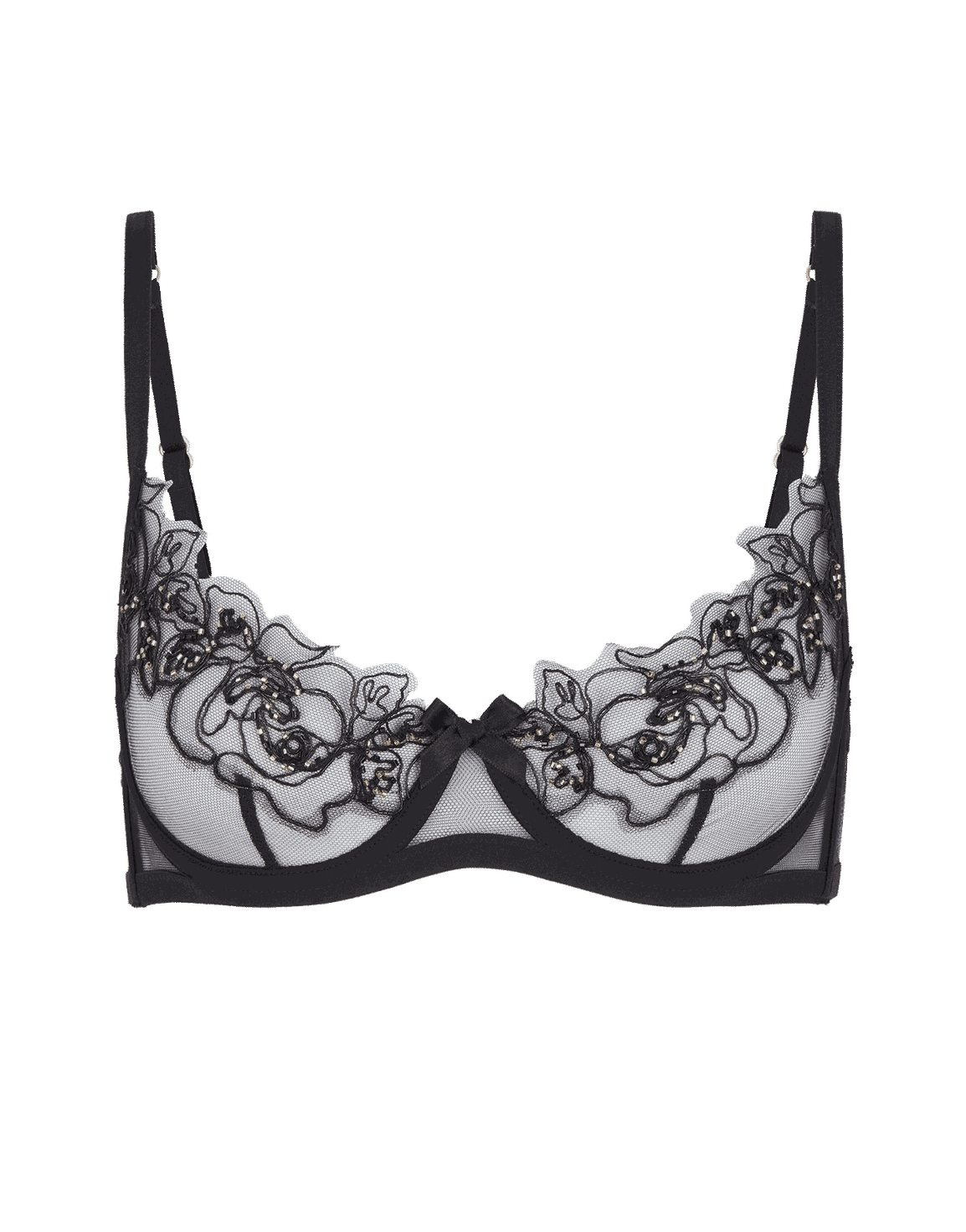 Lindie Demi Cup Plunge Underwired Bra | Agent Provocateur