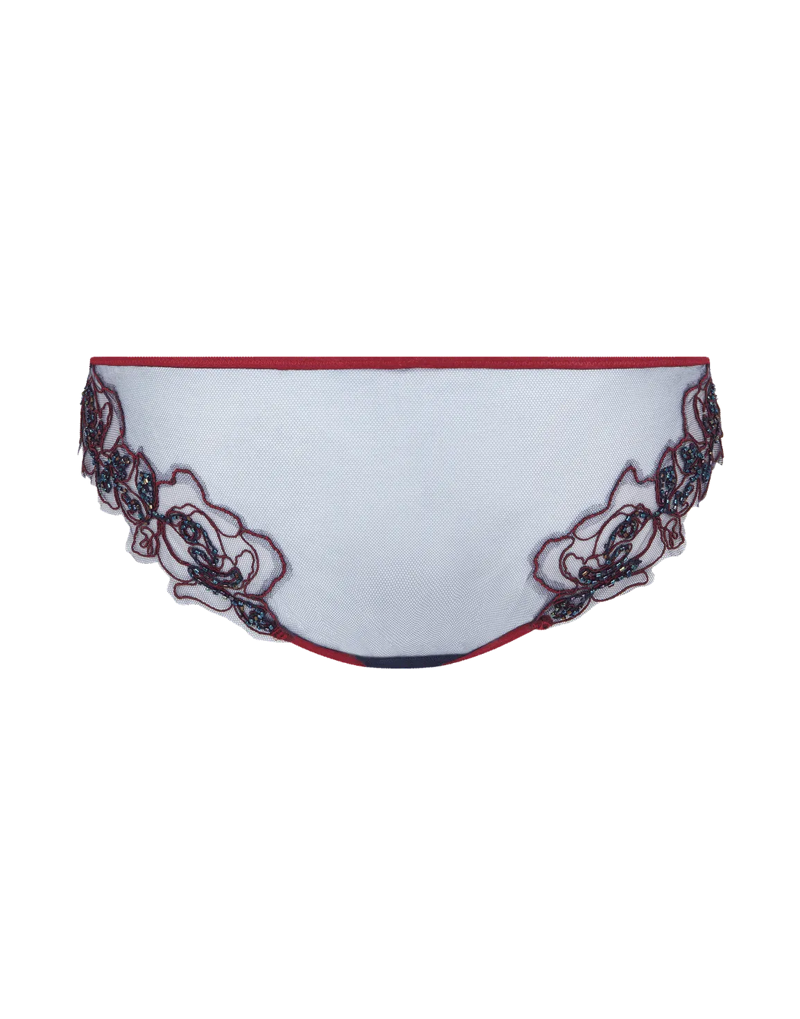 Lindie Full Brief Plum/Navy | Agent Provocateur