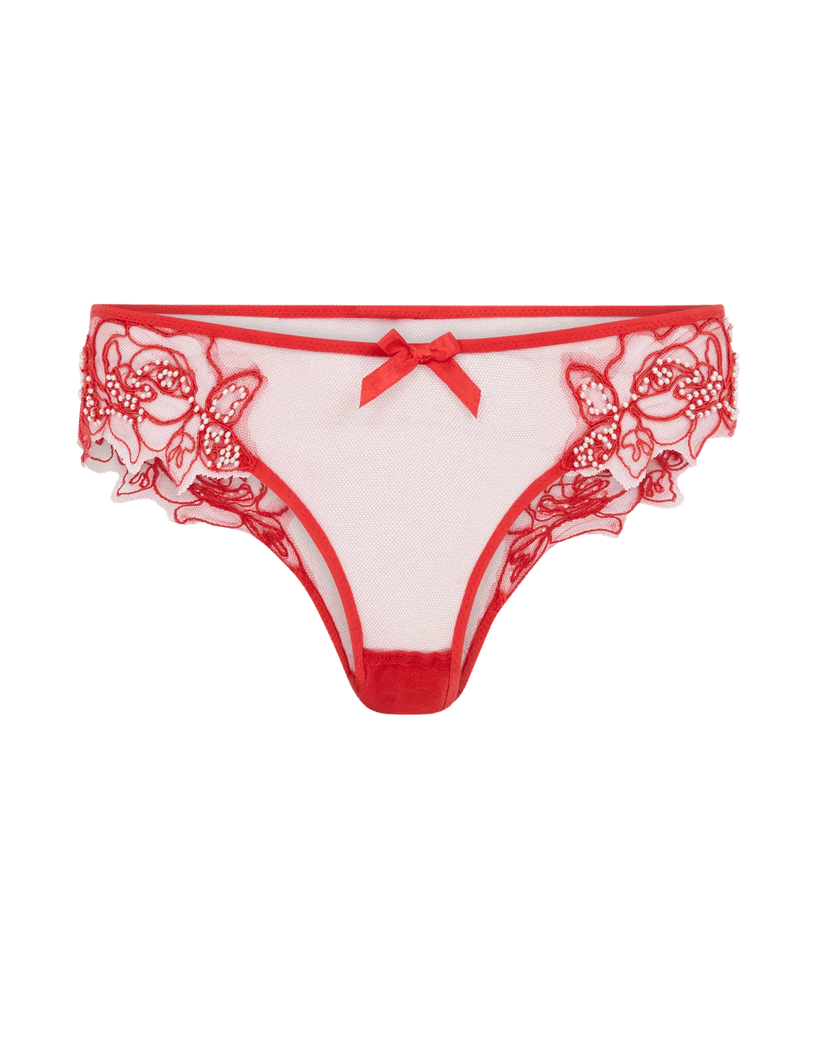 Lindie Full Brief Red/Red | Agent Provocateur