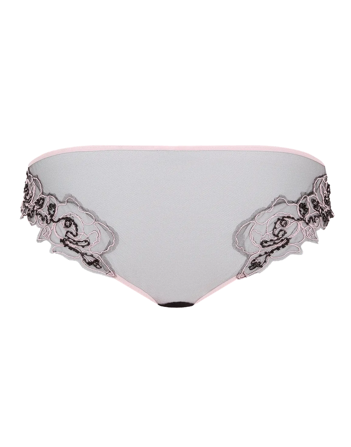 Lindie Full Brief Pink/Black | Agent Provocateur
