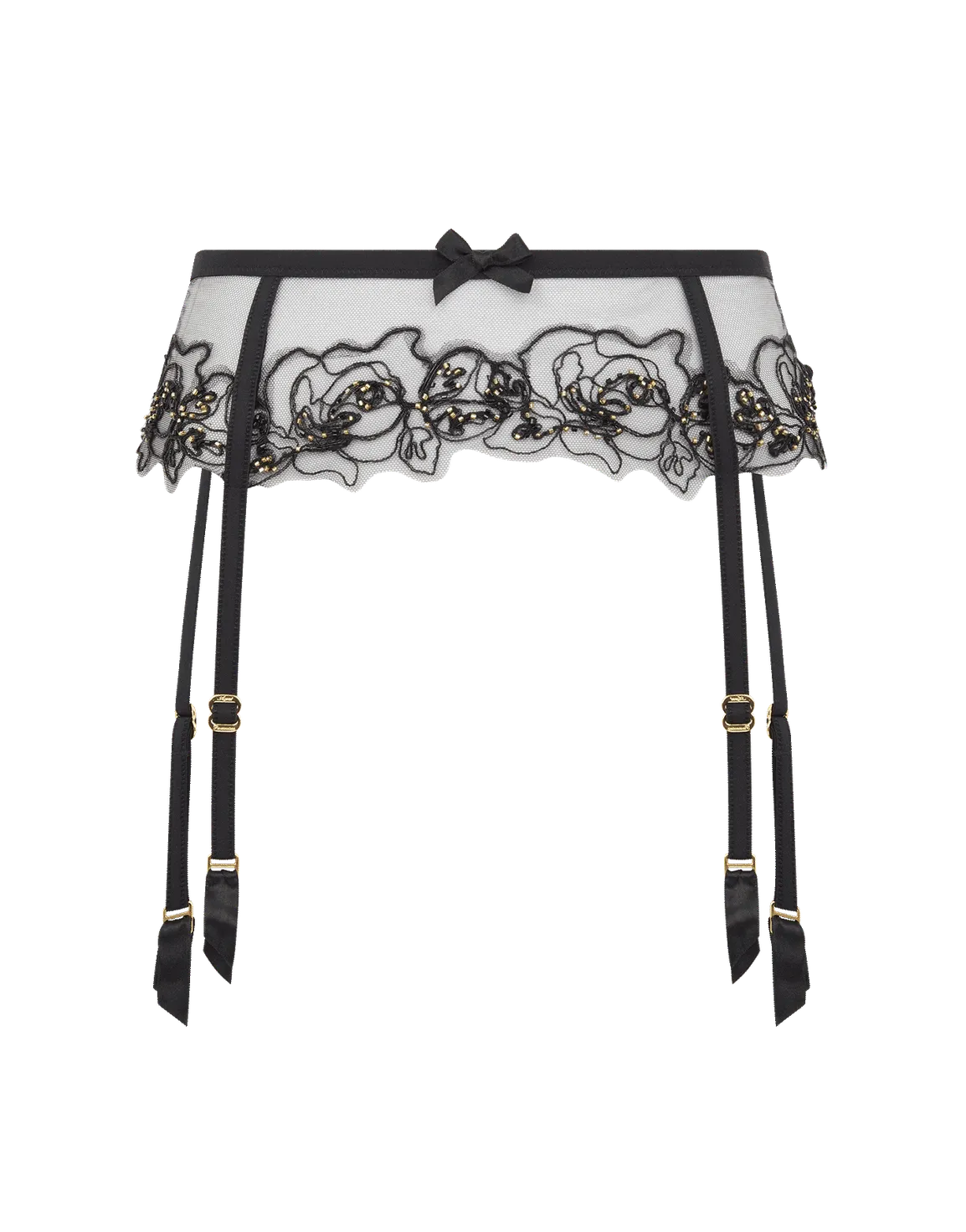 Lindie Suspender Black | Agent Provocateur