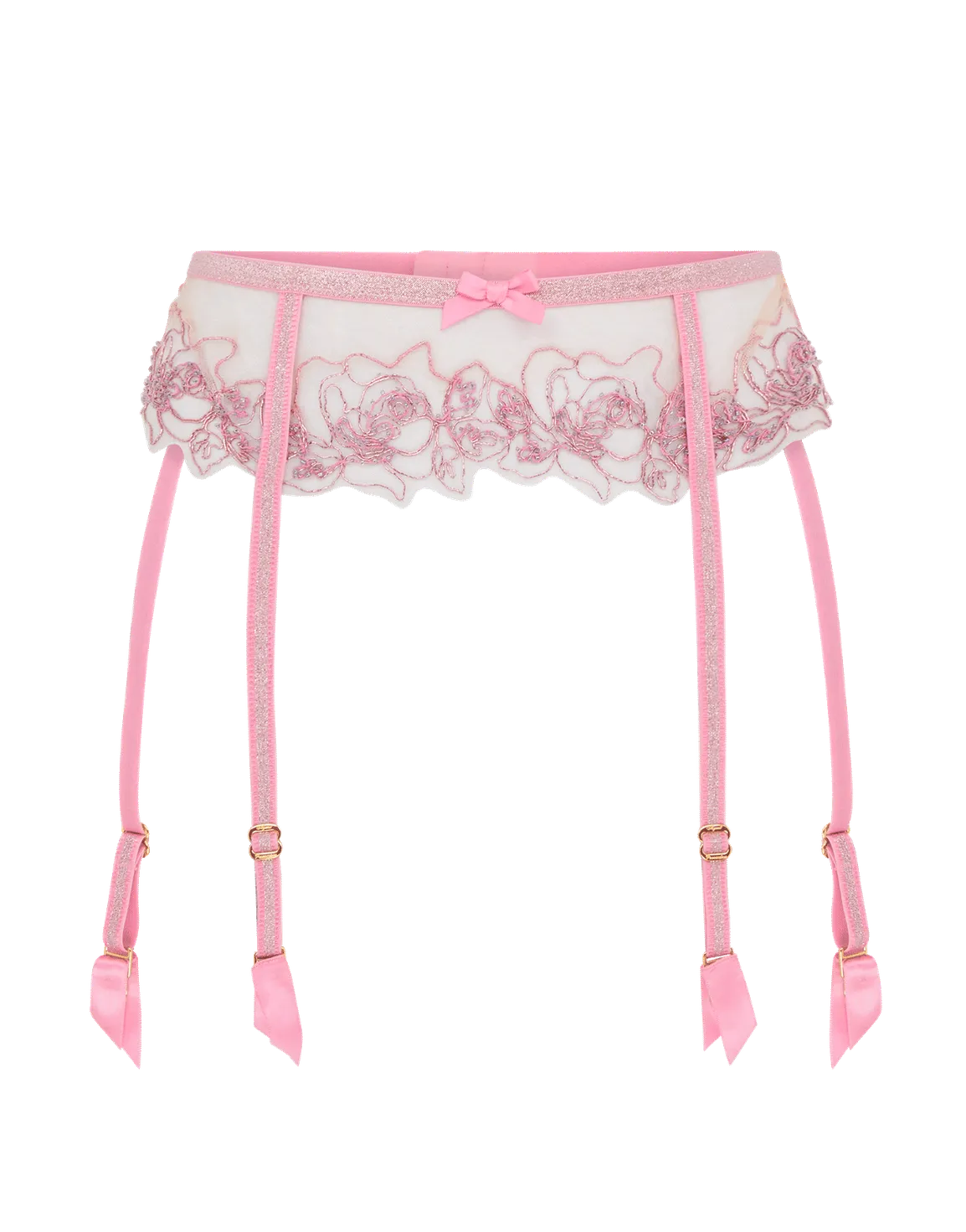 Lindie Suspender Dusky Pink | Agent Provocateur