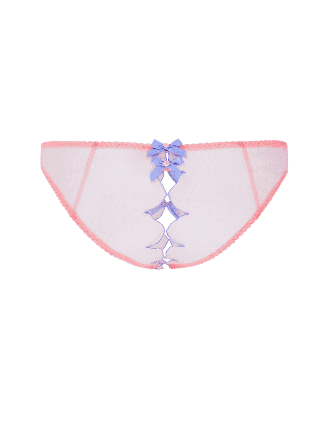Lorna Ouvert Baby Pink/Blue | Agent Provocateur