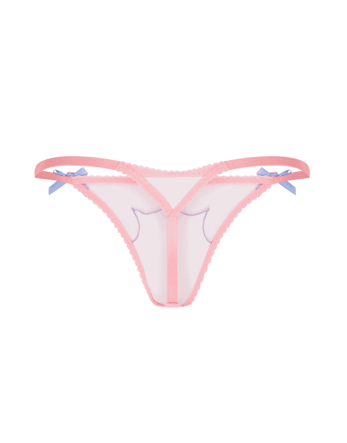 Lorna Thong Baby Pink/Blue | Agent Provocateur