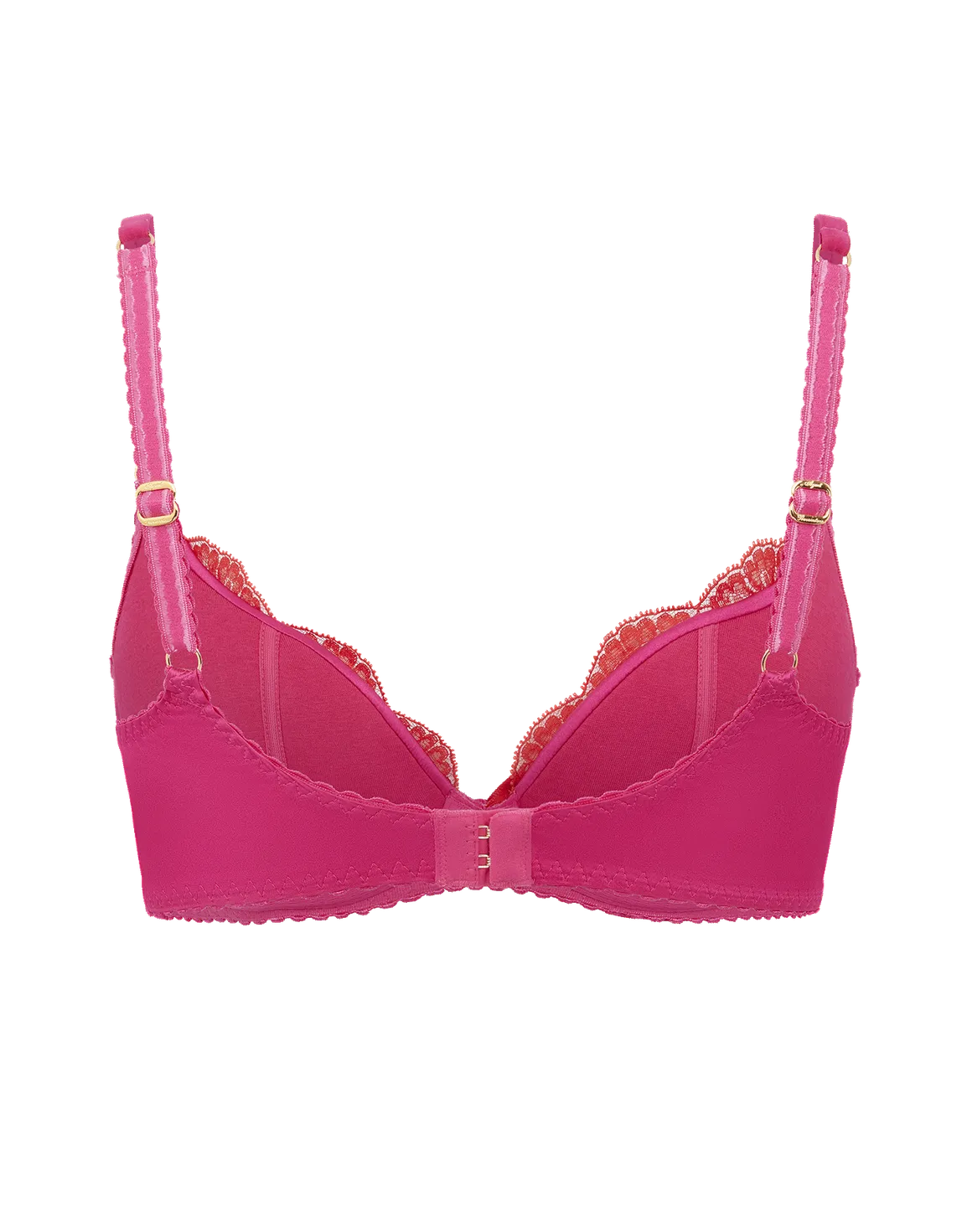 Molly Plunge Underwired Bra Pink | Agent Provocateur