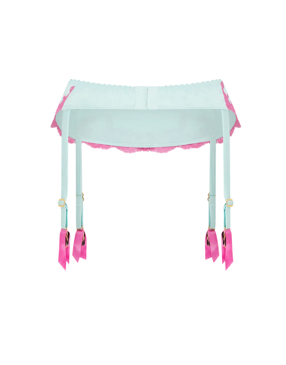 Molly Suspender Mint/Pink | Agent Provocateur