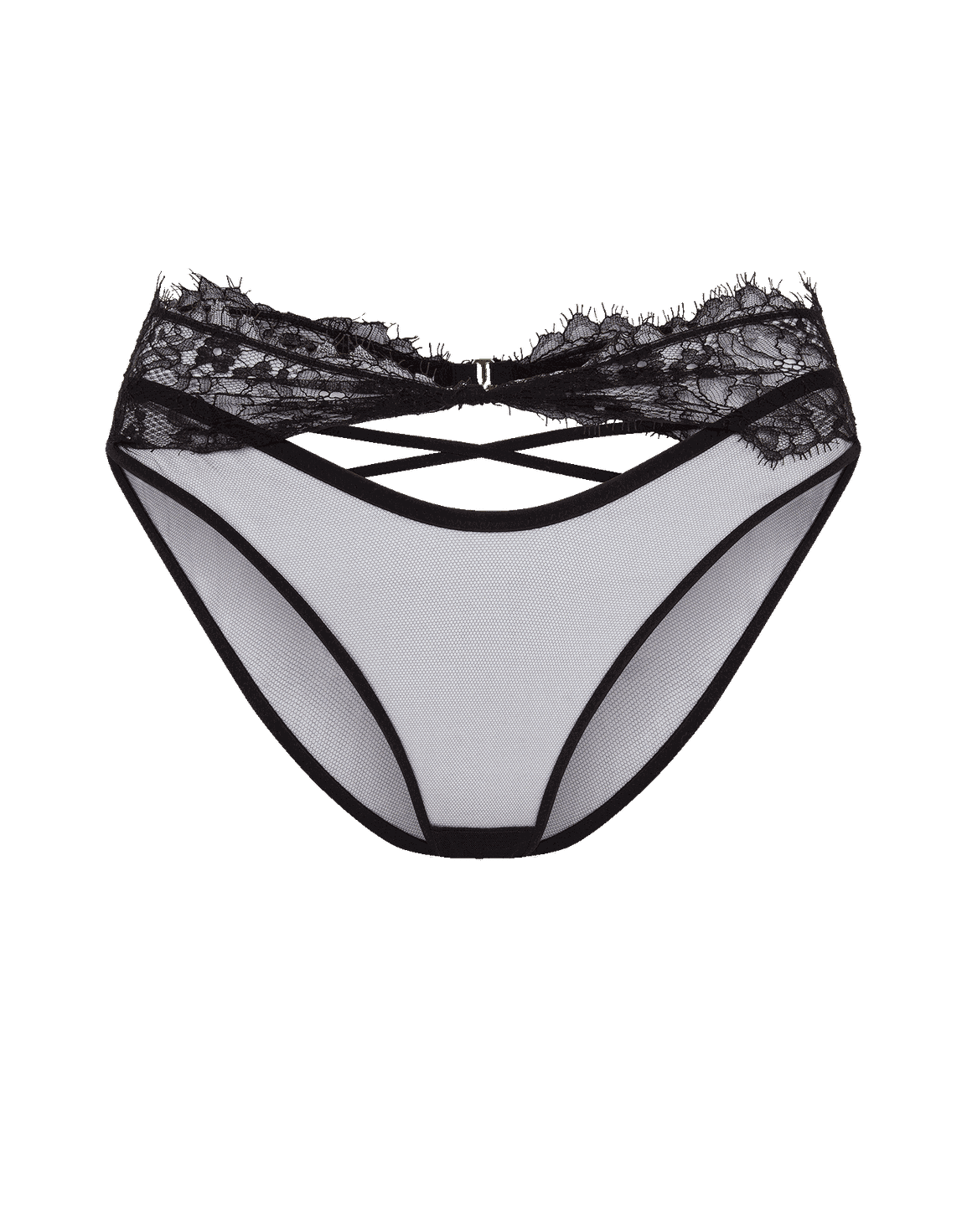 Palma High Waisted Brief Black  | Agent Provocateur