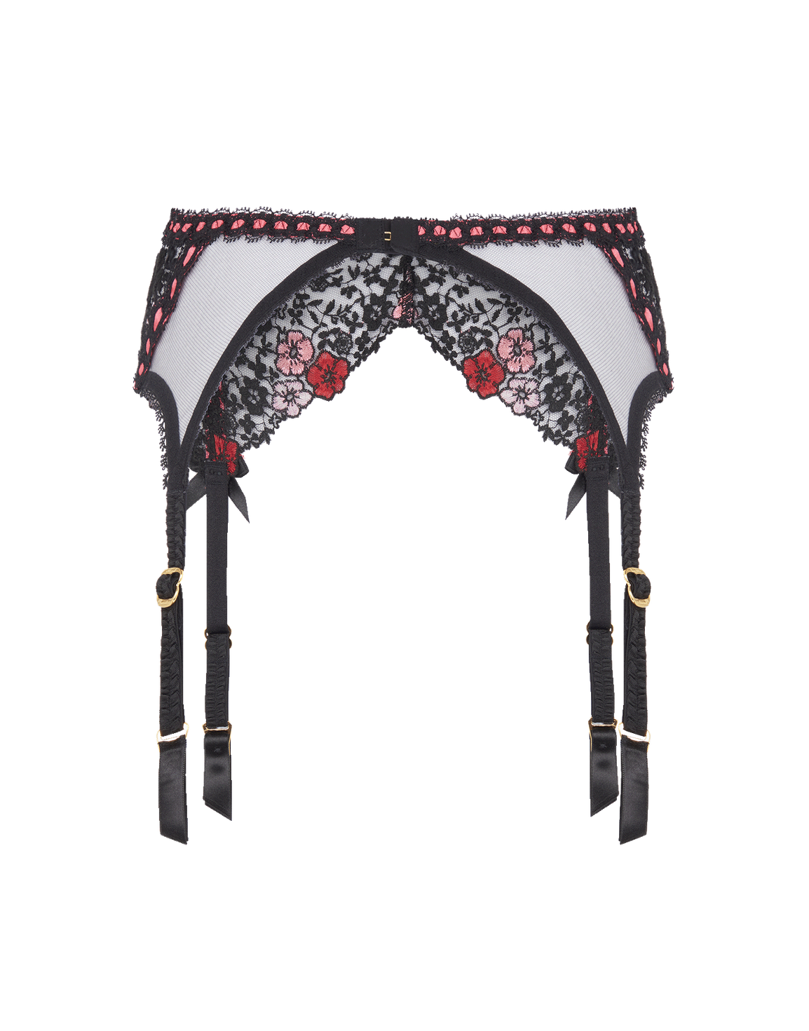Petunia Suspender Black | Agent Provocateur